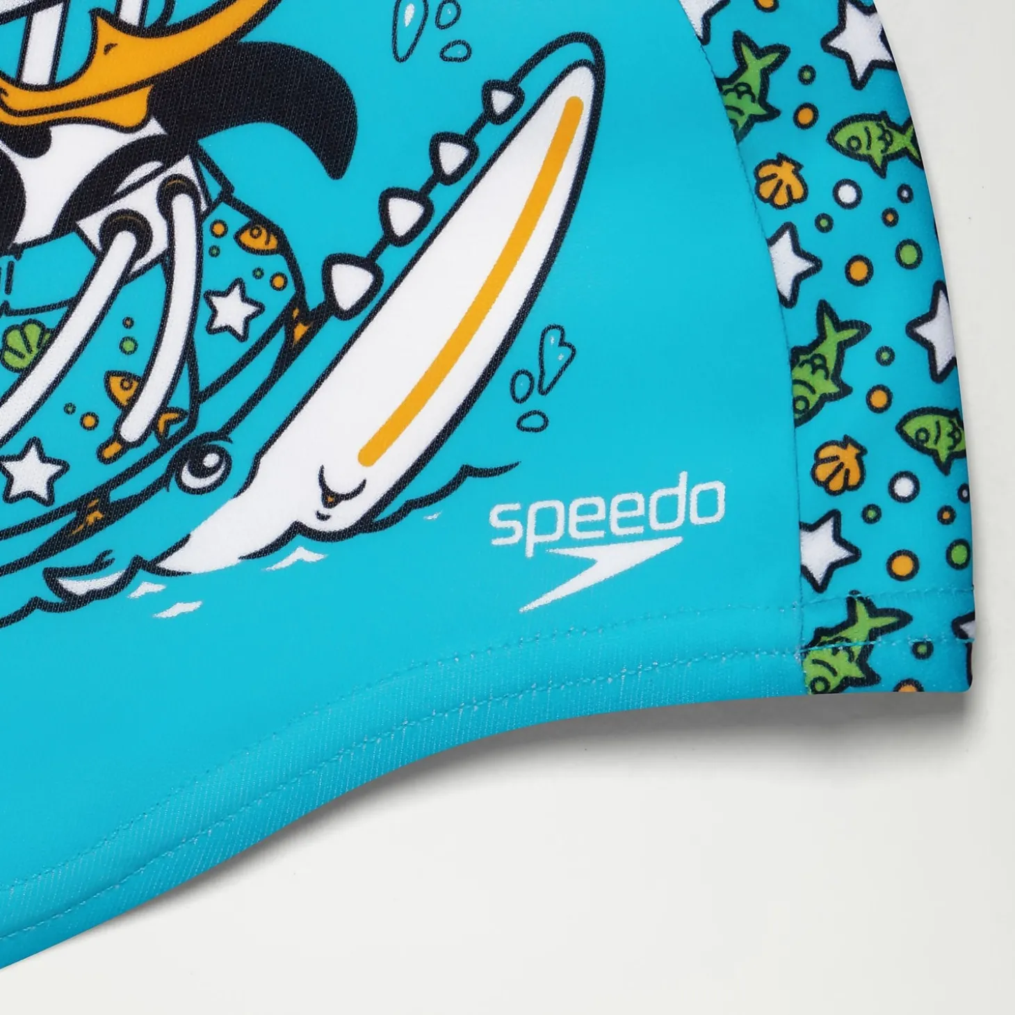 Shop Bonnet Bébé en polyester Learn to Swim Chima le pingouin africain bleu/vert Femme Masques Tuba |