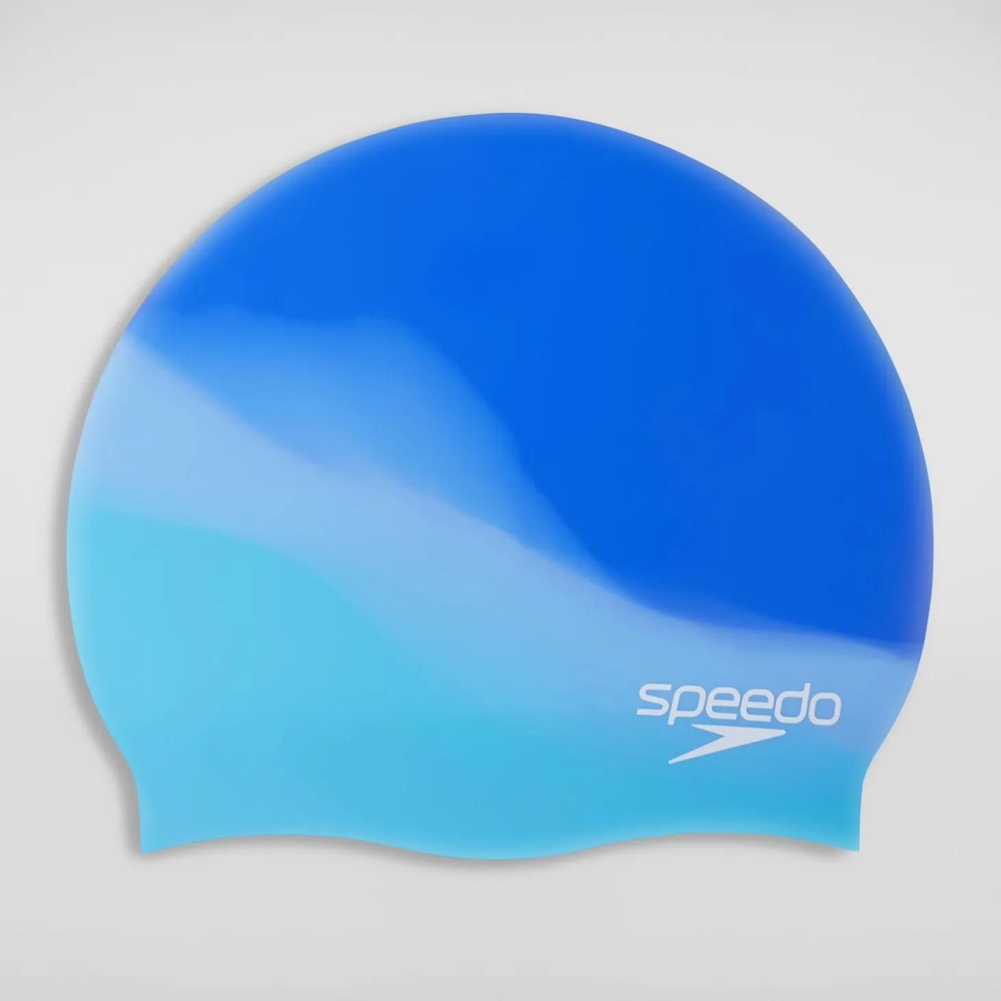 Best Sale Bonnet de bain Adulte en silicone multicolore bleu Femme Accessoires De Natation | Accessories De Natation