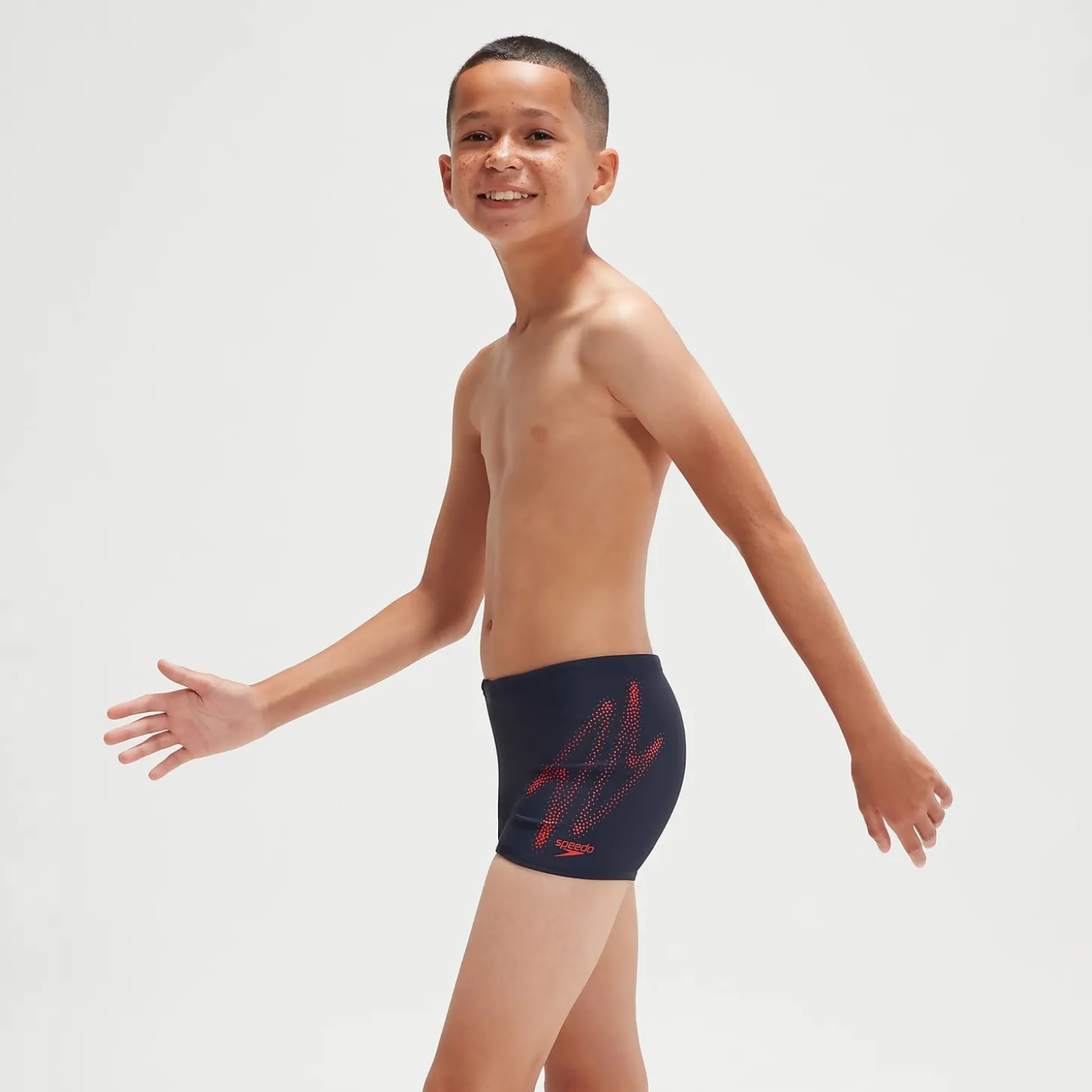 New Boxer de bain Garçon HyperBoom bleu marine/rouge Enfant Maillots De Bain | Maillot De Bain Garçons