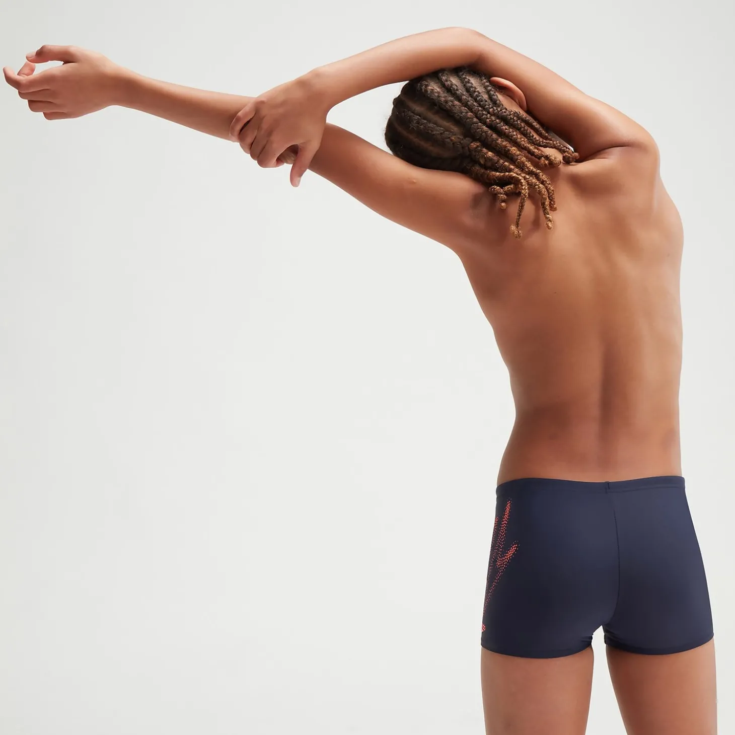 Fashion Boxer de bain Garçon HyperBoom Logo Placement bleu marine/orange Enfant Maillot De Bain Garçons | Maillots De Bain