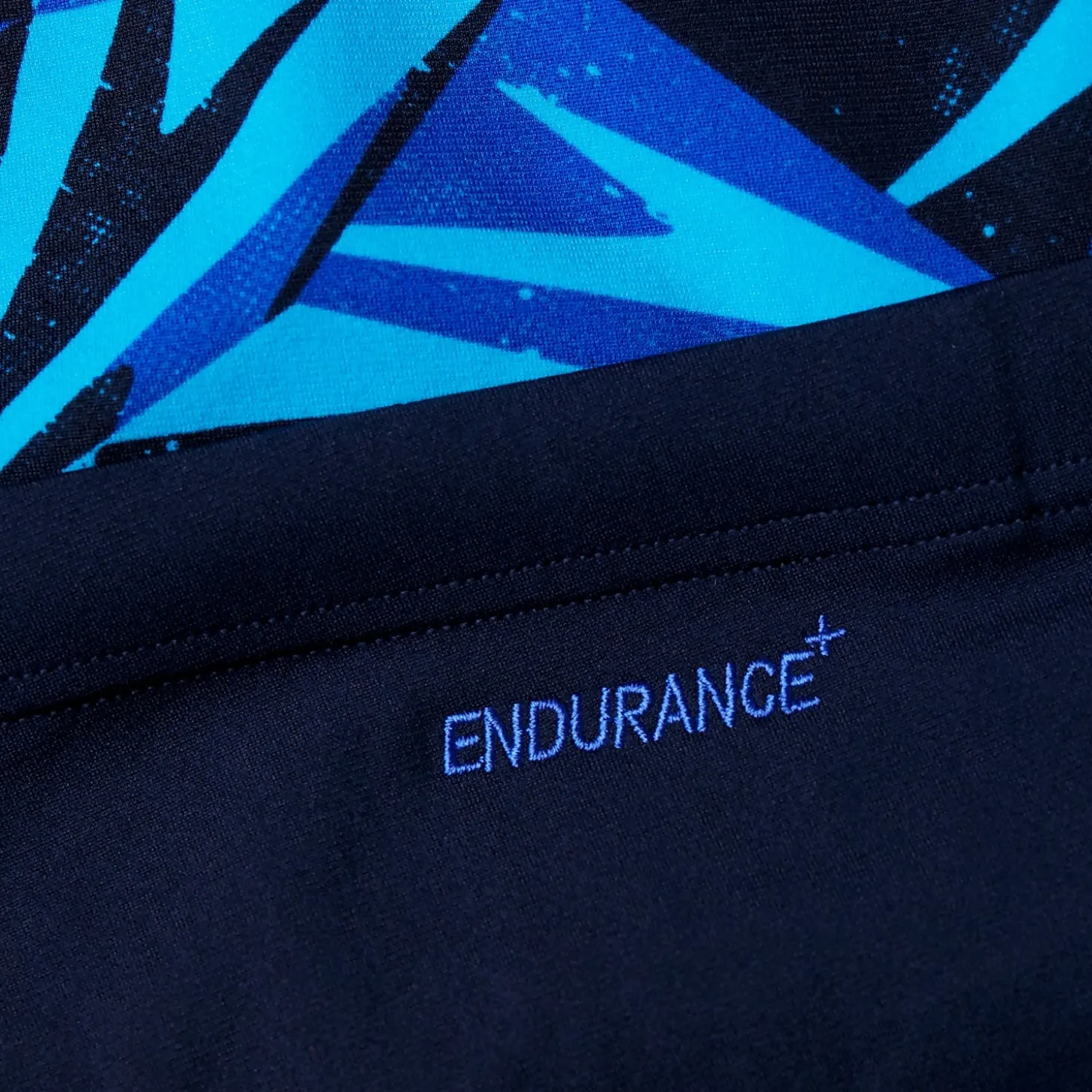 Clearance Boxer de bain Homme Hyper Boom coupe en V noir/bleu Homme Aquashorts