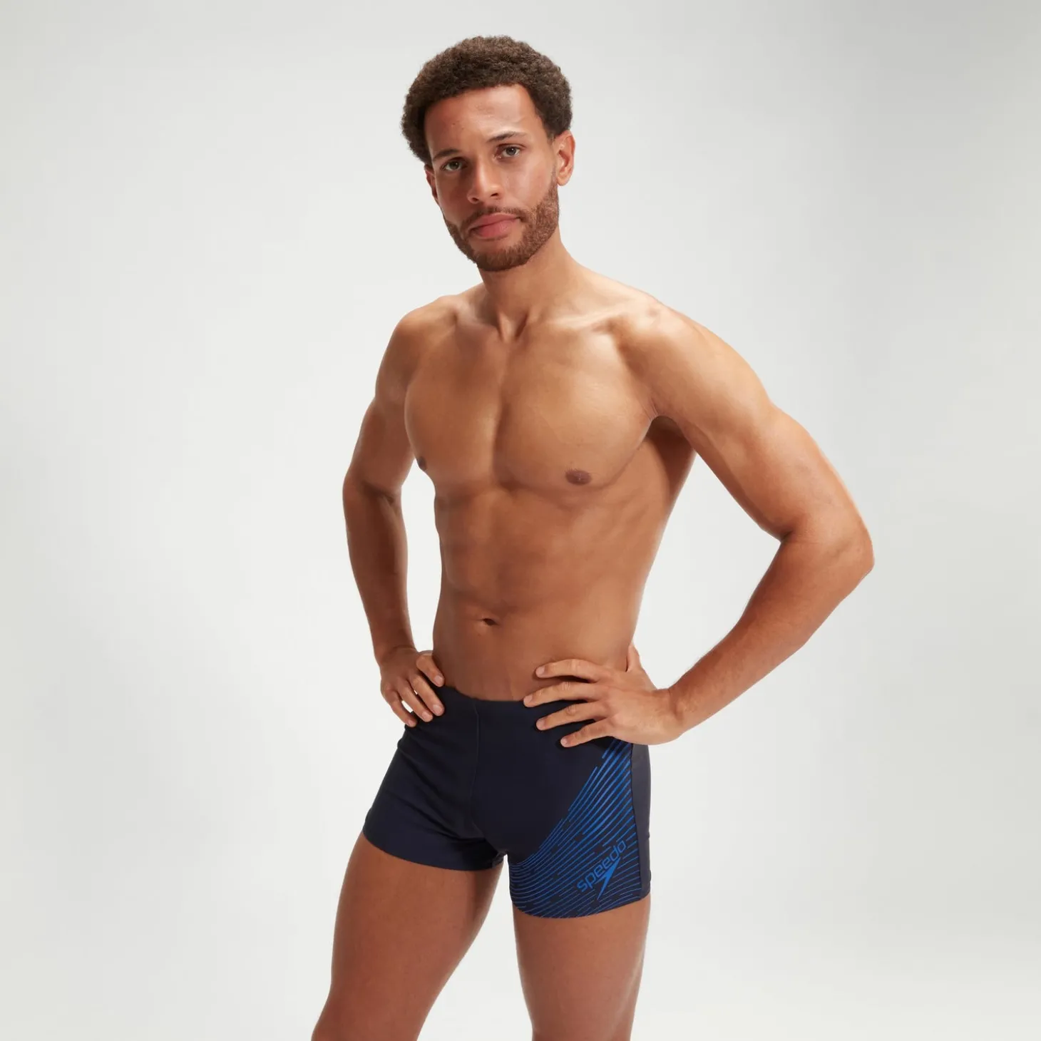 Discount Boxer de bain Homme Medley Logo /bleu Homme Aquashorts