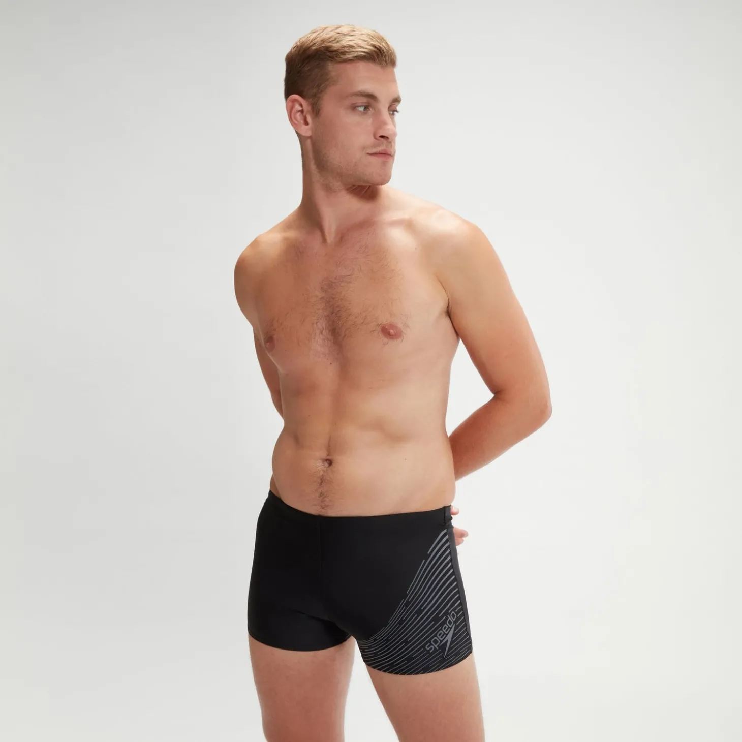 Outlet Boxer de bain Homme Medley Logo noir/gris Homme Aquashorts