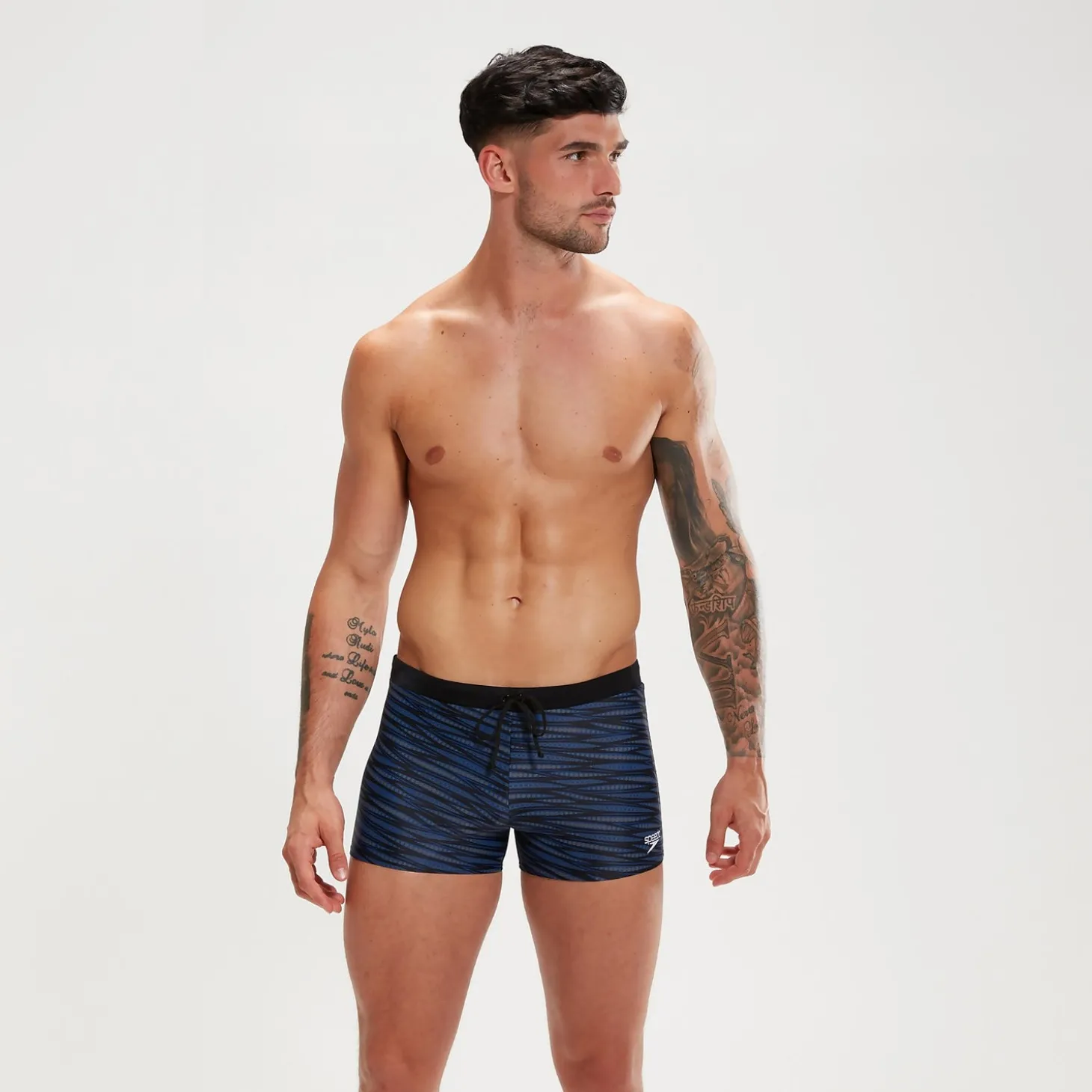 Store Boxer de bain Homme Valmilton noir/bleu Homme Aquashorts