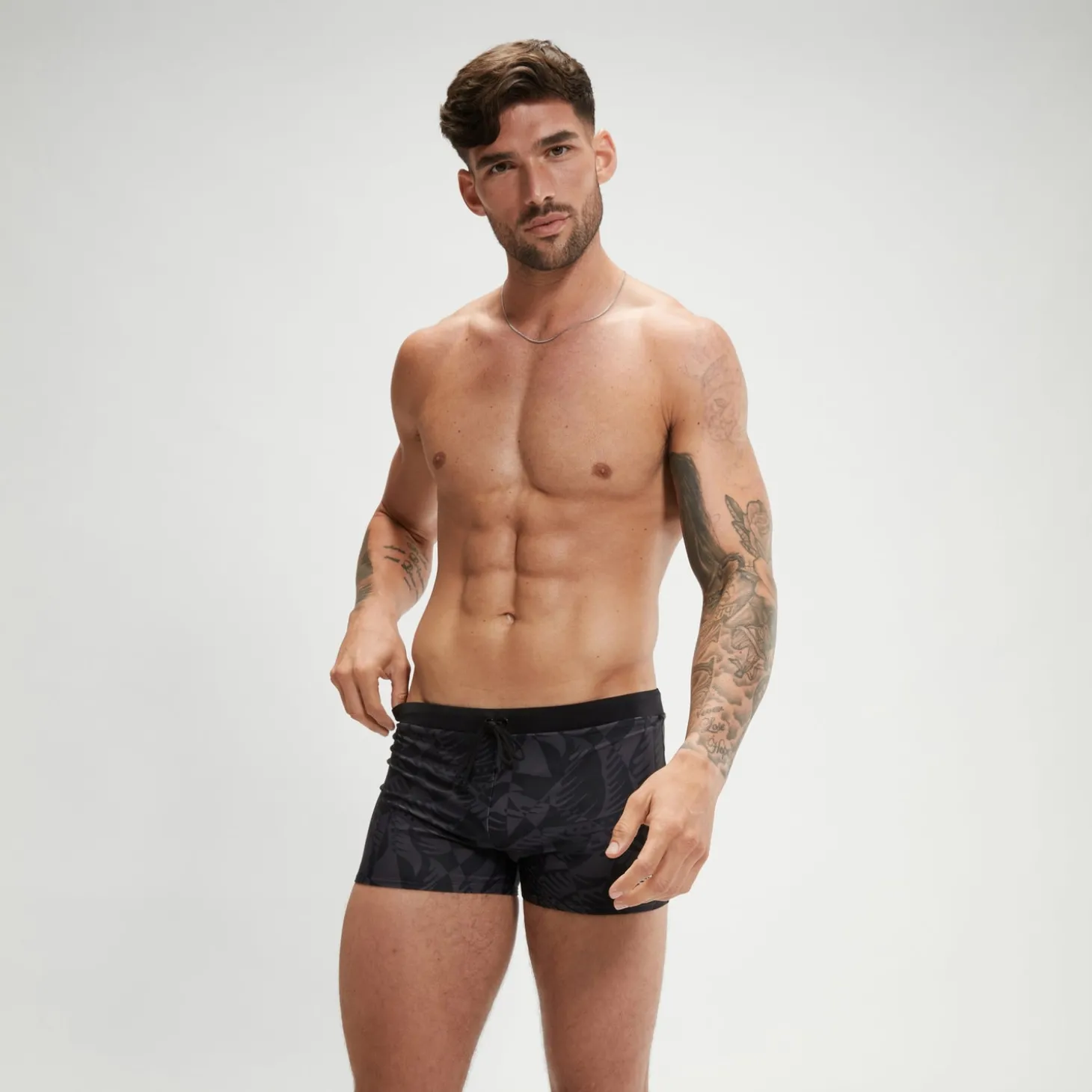 Discount Boxer de bain Homme Valmilton Noir/gris Homme Aquashorts