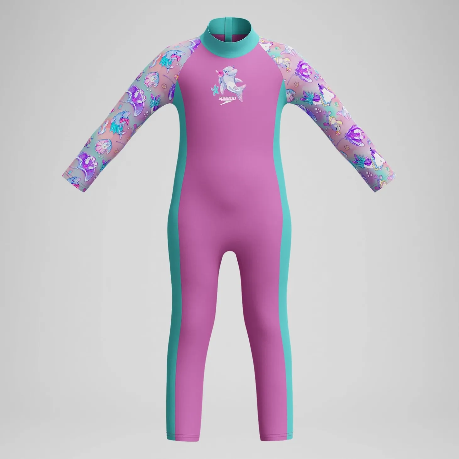 Best Combinaison de protection solaire Bébé Learn to Swim All-in-One rose Enfant Maillots De Bain