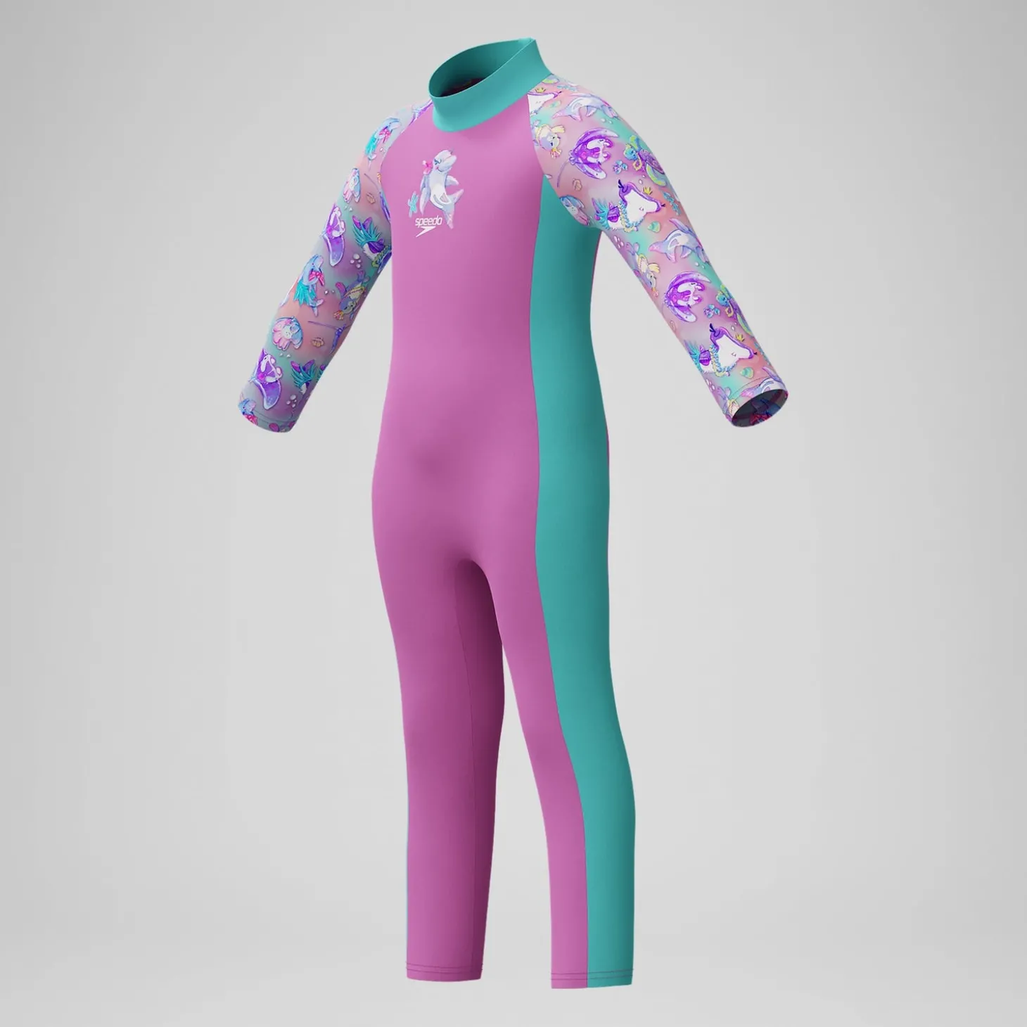 Best Combinaison de protection solaire Bébé Learn to Swim All-in-One rose Enfant Maillots De Bain