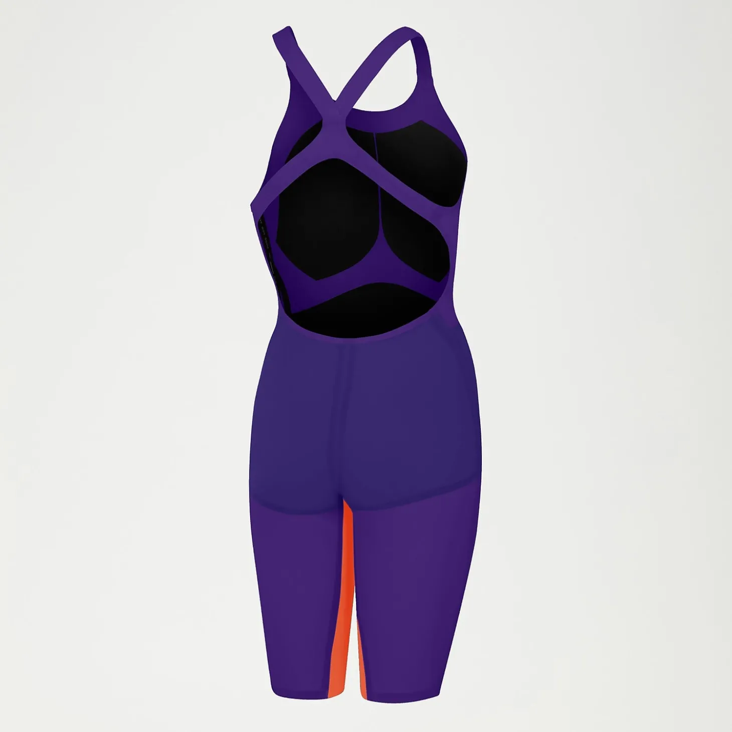 Store Combinaison Fastskin Femme LZR Pure Valor dos ouvert violet/orange Femme Compétition
