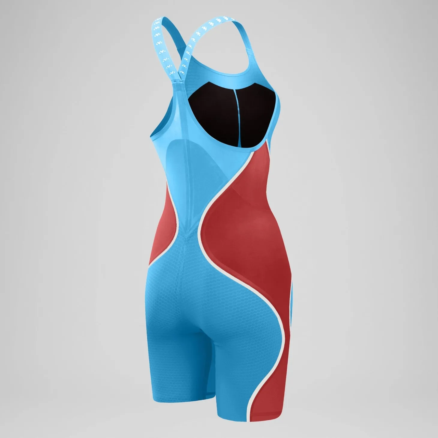 Cheap Combinaison partielle à dos fermé - Fastskin LZR Pure Intent 2.0 pour Femmes Bleu/Rouge Femme Compétition