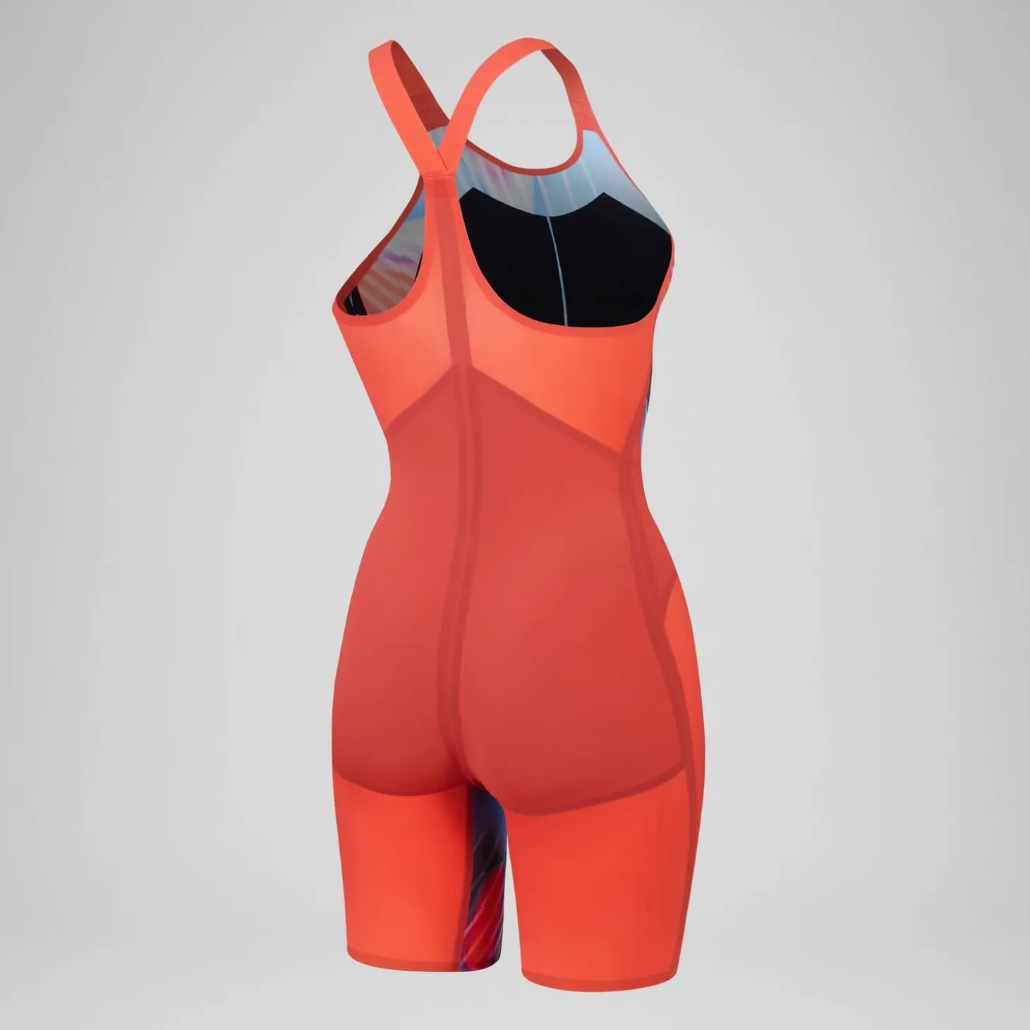 Best Combinaison partielle à dos fermé - Fastskin LZR Pure Valor 2.0 pour Femmes Bleu/Rouge Femme Compétition