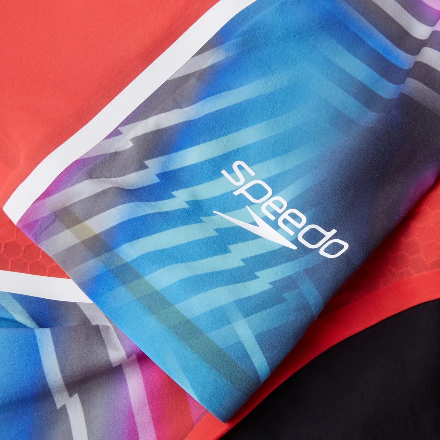 Hot Combinaison partielle à dos ouvert - Fastskin LZR Pure Intent 2.0 pour Femmes Bleu/Rouge Femme Compétition