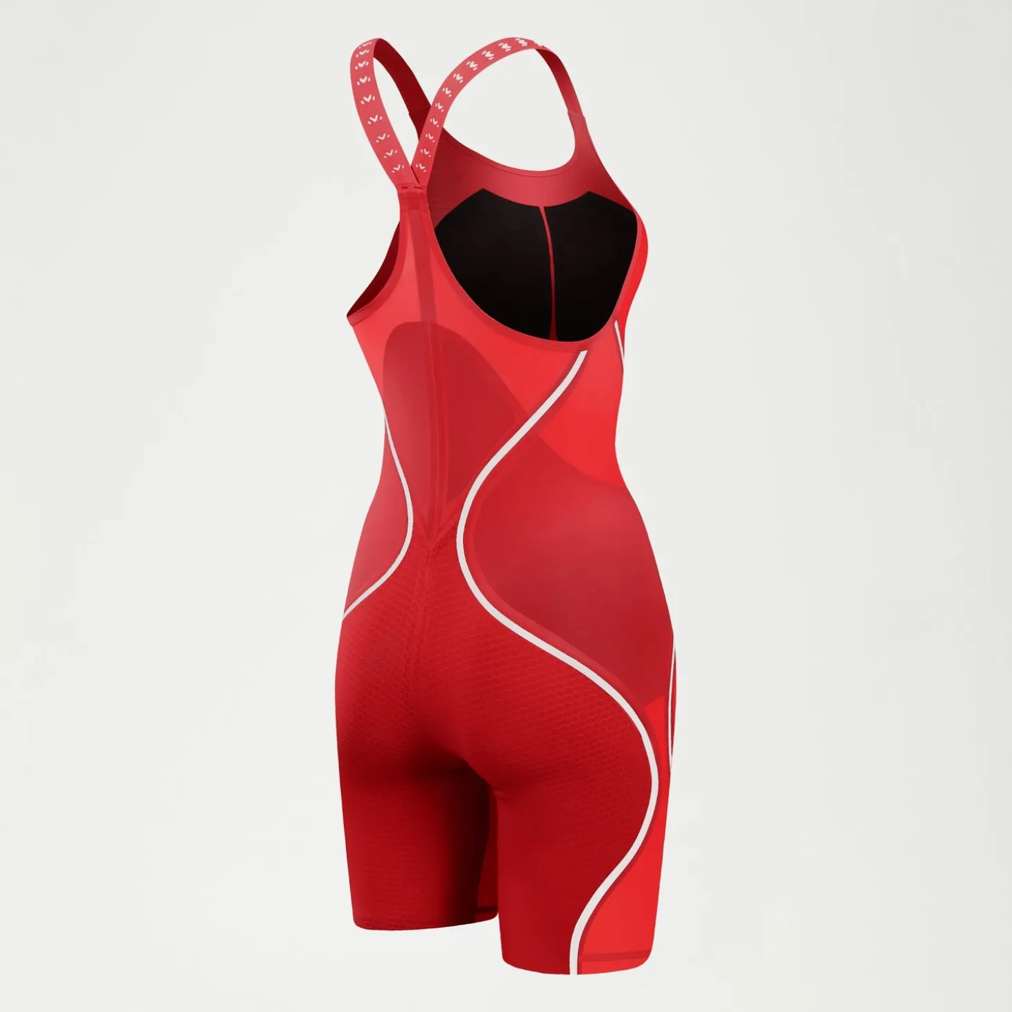 Online Combinaison partielle dos fermé Femme Fastskin LZR Pure Intent 2.0 Rouge/Blanc Femme Compétition