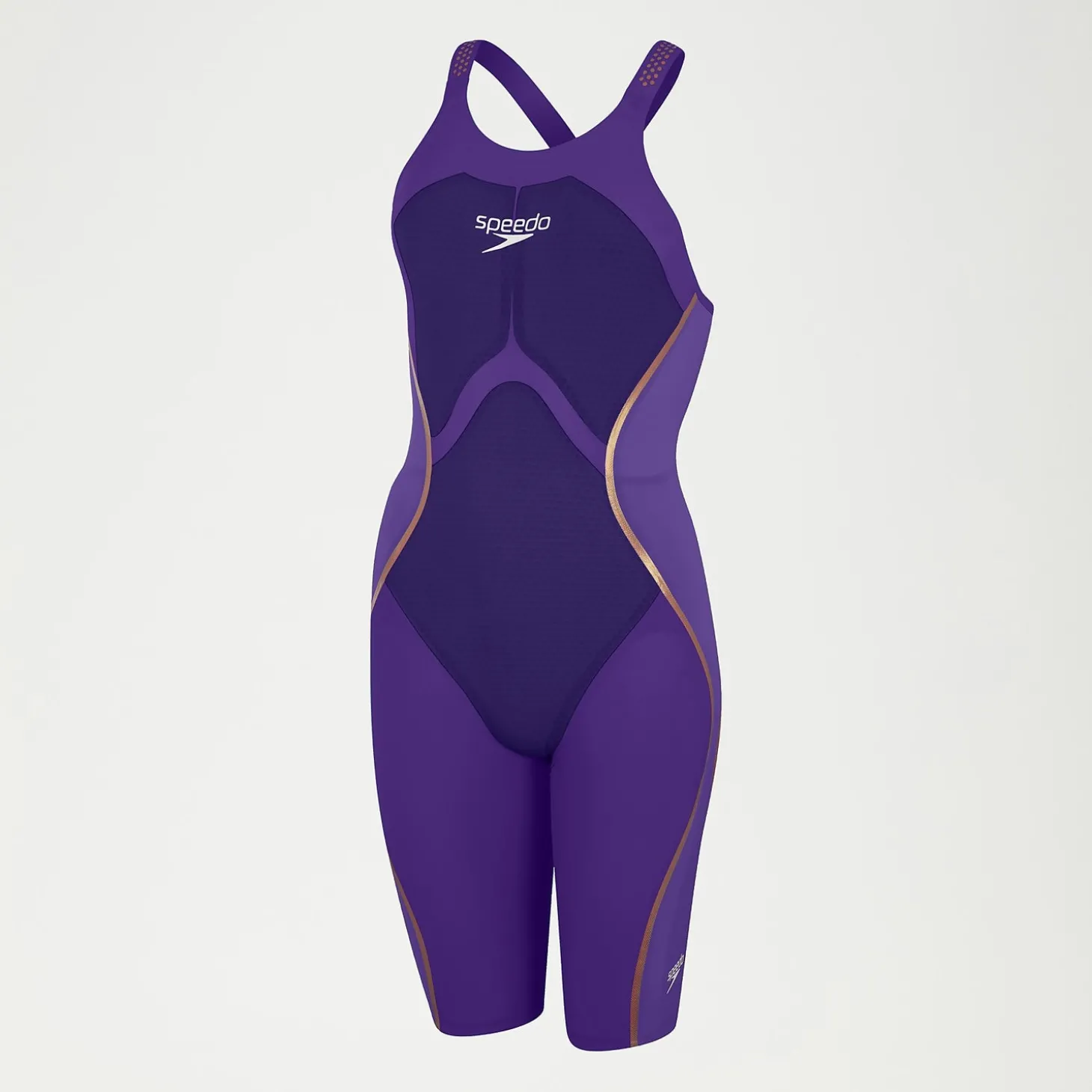 Hot Combinaison partielle Femme LZR Pure Intent dos ouvert Violet Femme Compétition