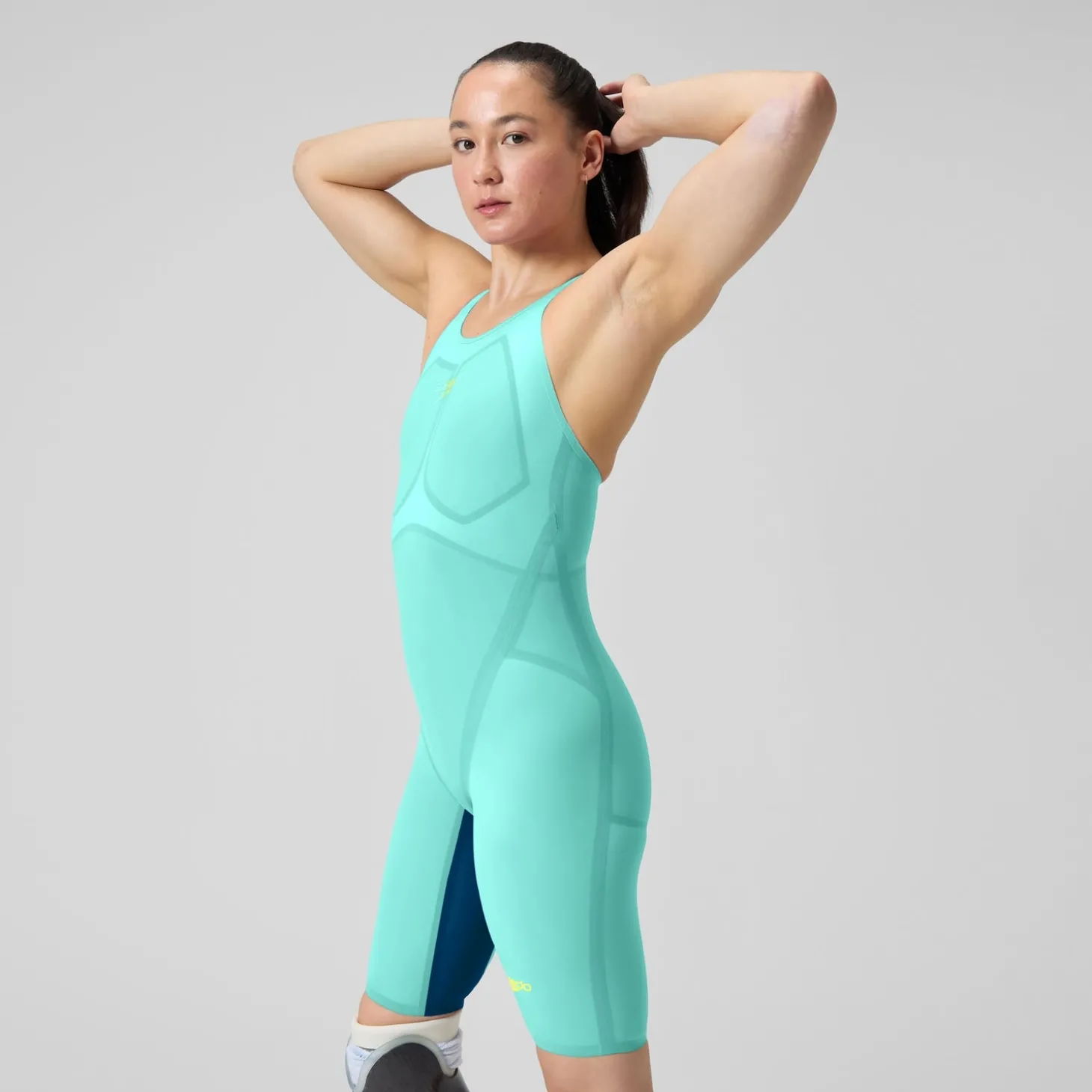 Outlet Combinaison partielle Femme LZR Pure Valor dos fermé 2.0 turquoise Femme Compétition