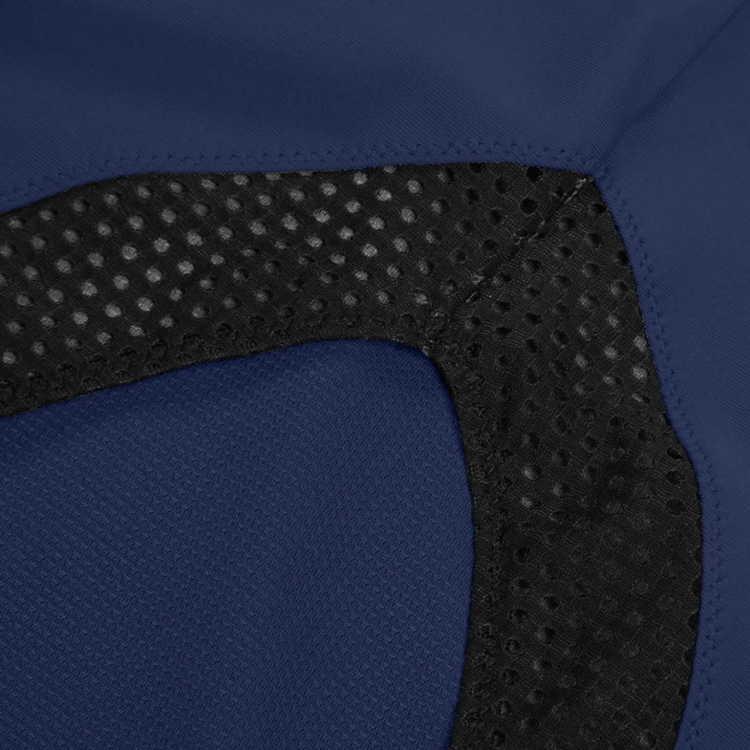 Cheap Crop top uni avec maille filet pour Femmes Bleu céruléen Femme Maillots 2 Pièces