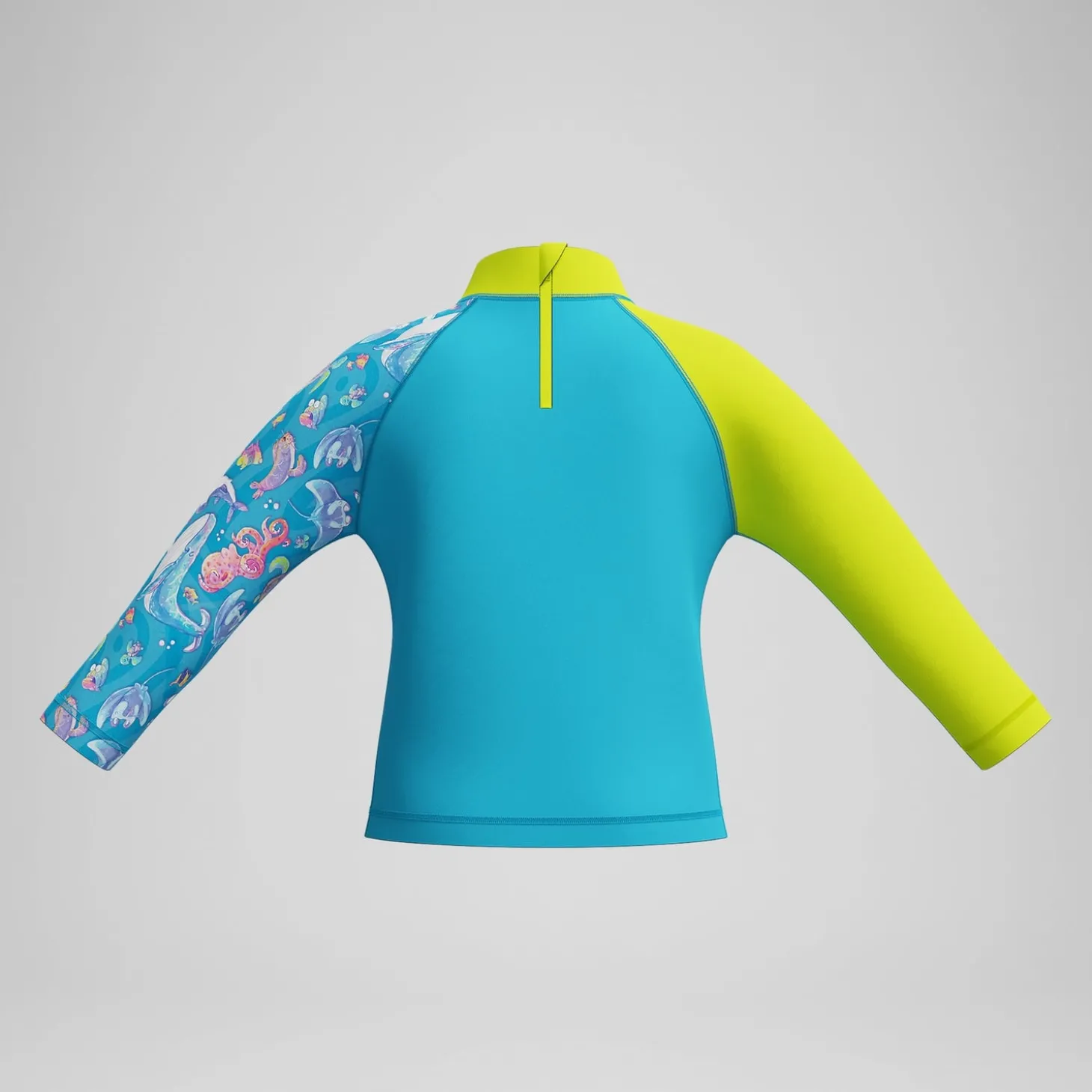 Cheap Ensemble Garçon Learn to Swim Rash à manches courtes imprimé bleu/jaune Enfant Maillots De Bain | Maillot De Bain Garçons