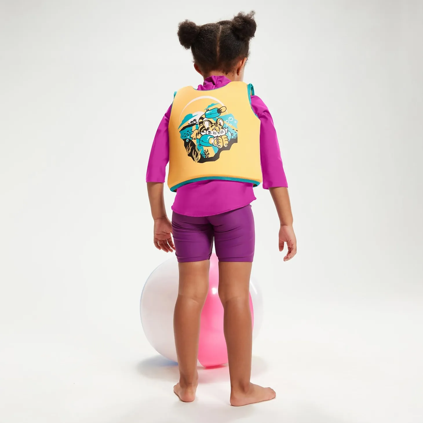 Outlet Gilet de flottaison Bébé Learn to Swim Aanadi le bébé tigre du Bengale orange Enfant Accessoires D'apprentissage | Jouets D'éveil