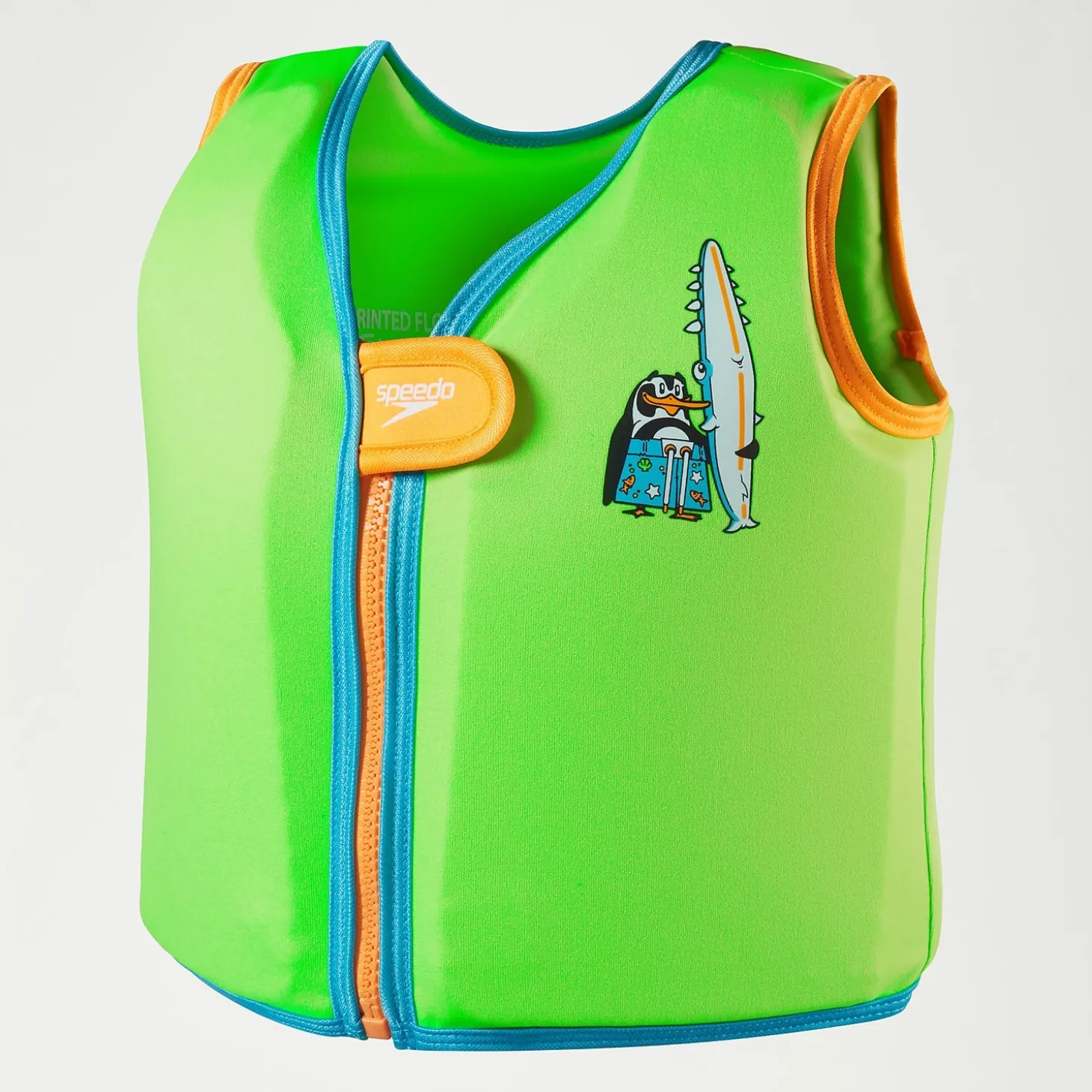 Best Sale Gilet de flottaison Bébé Learn to Swim Chima le pingouin africain vert Enfant Accessoires D'apprentissage | Jouets D'éveil