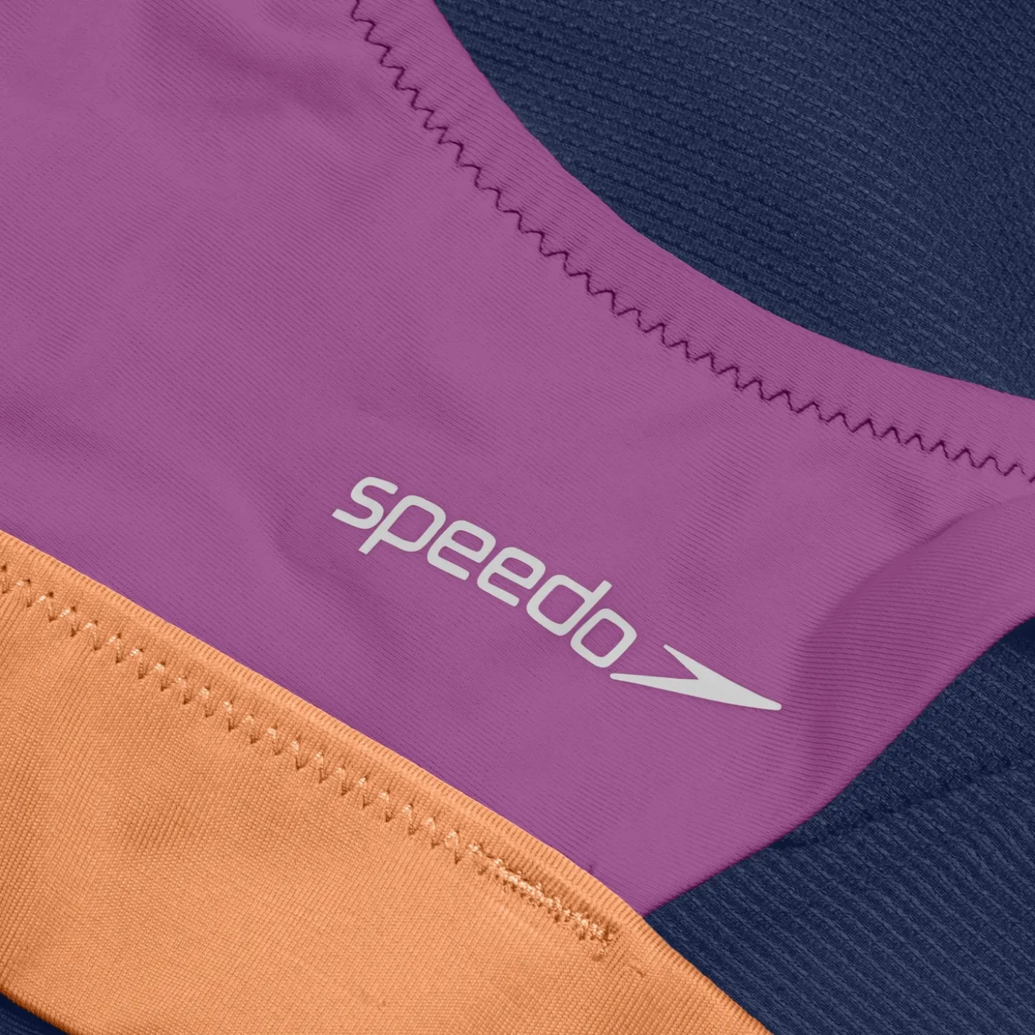 Cheap Haut color-block pour Femmes Bleu céruléen Femme Maillots 2 Pièces
