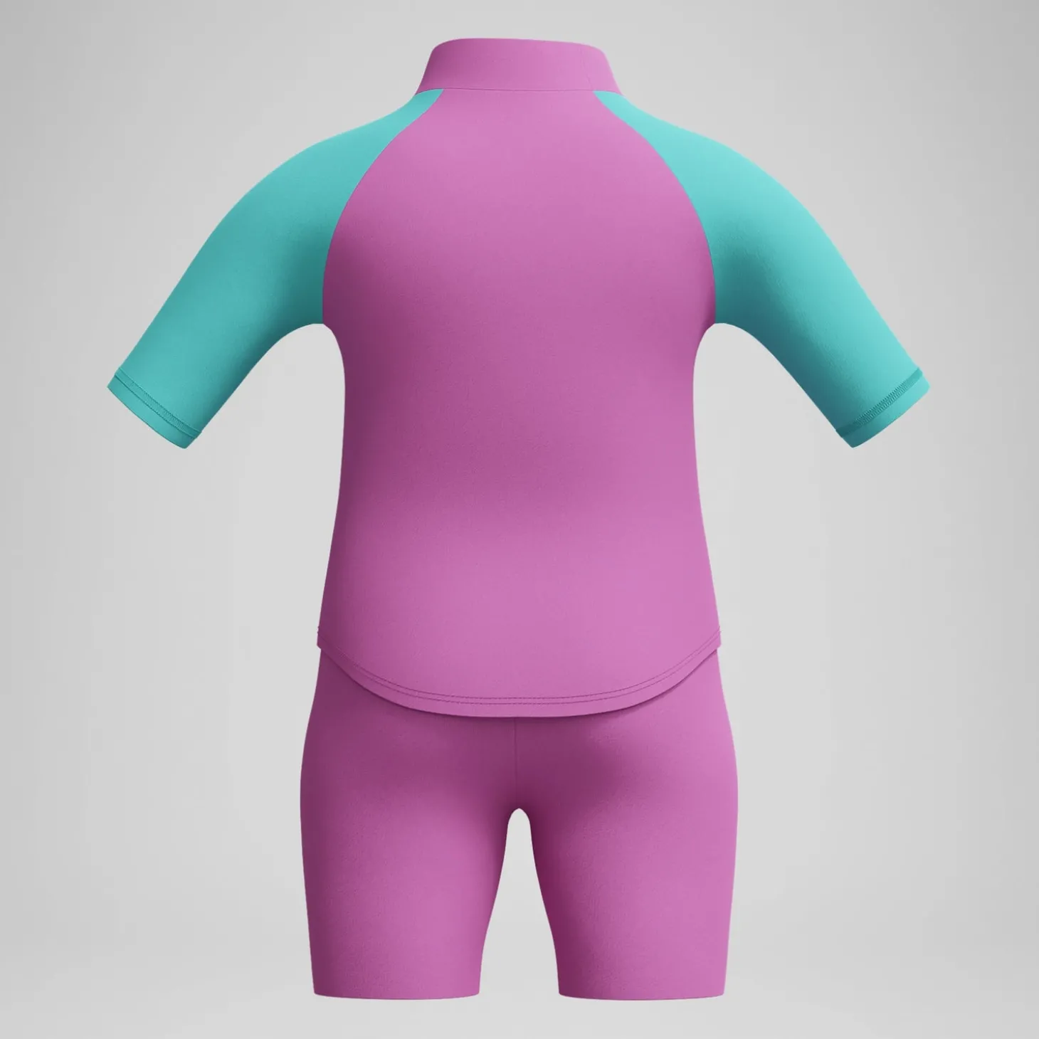 Flash Sale Haut et short de protection solaire Bébé Learn to Swim rose Enfant Maillots De Bain
