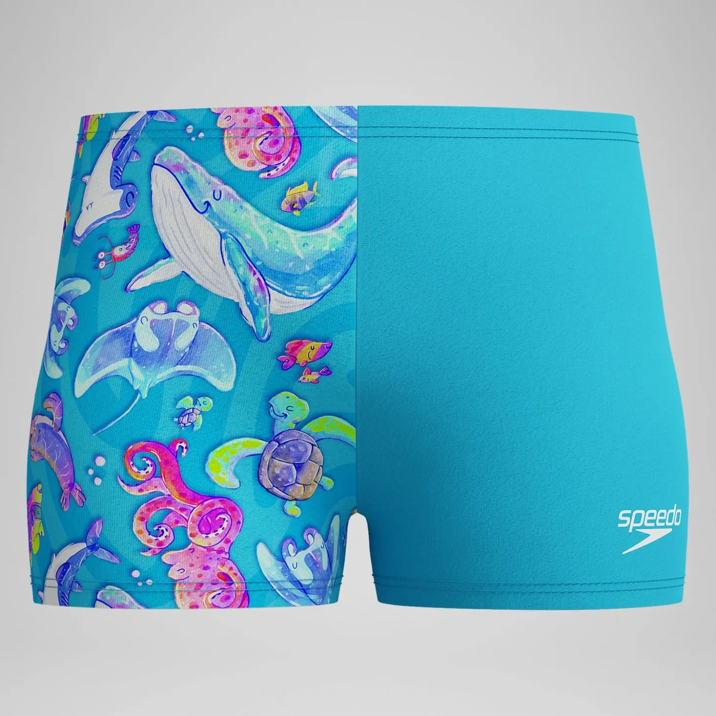 Flash Sale Haut Garçon Learn to Swim Rash à manches longues imprimé bleu/jaune Enfant Maillots De Bain | Maillot De Bain Garçons
