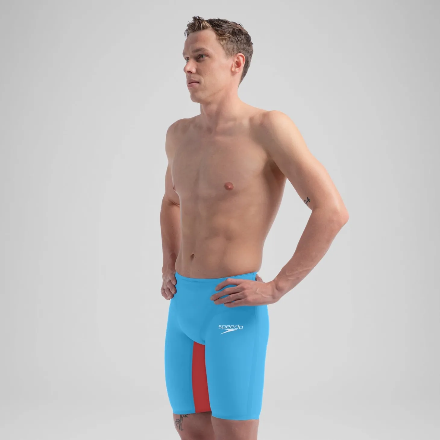 Cheap Jammer - Fastskin LZR Pure Valor 2.0 pour Hommes Bleu/Rouge Homme Combinaisons Thriatlon & Eau Libre | Compétition