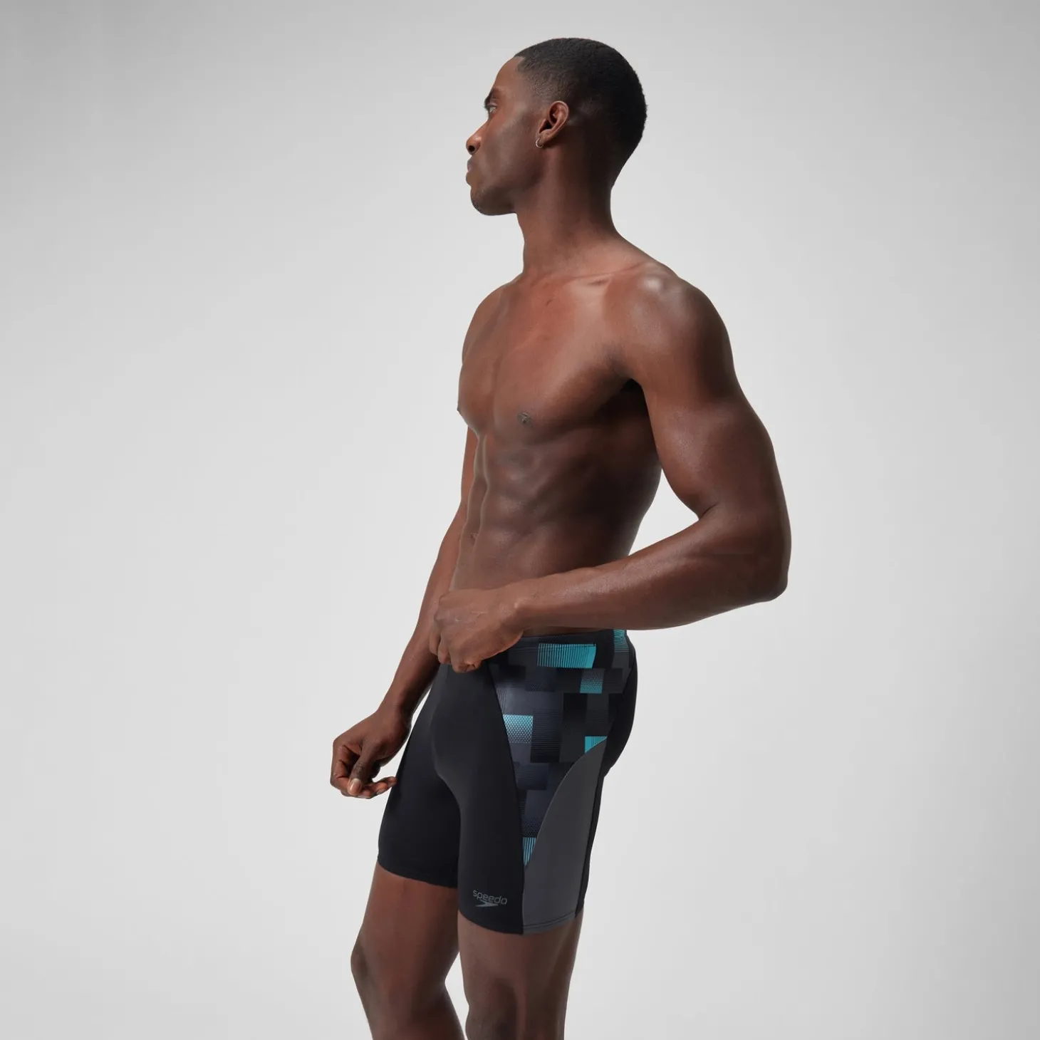 Store Jammer court Hommes END+ MAX Splice pour Hommes Noir/Gris USA/Bleu marine Homme Shorts Longs