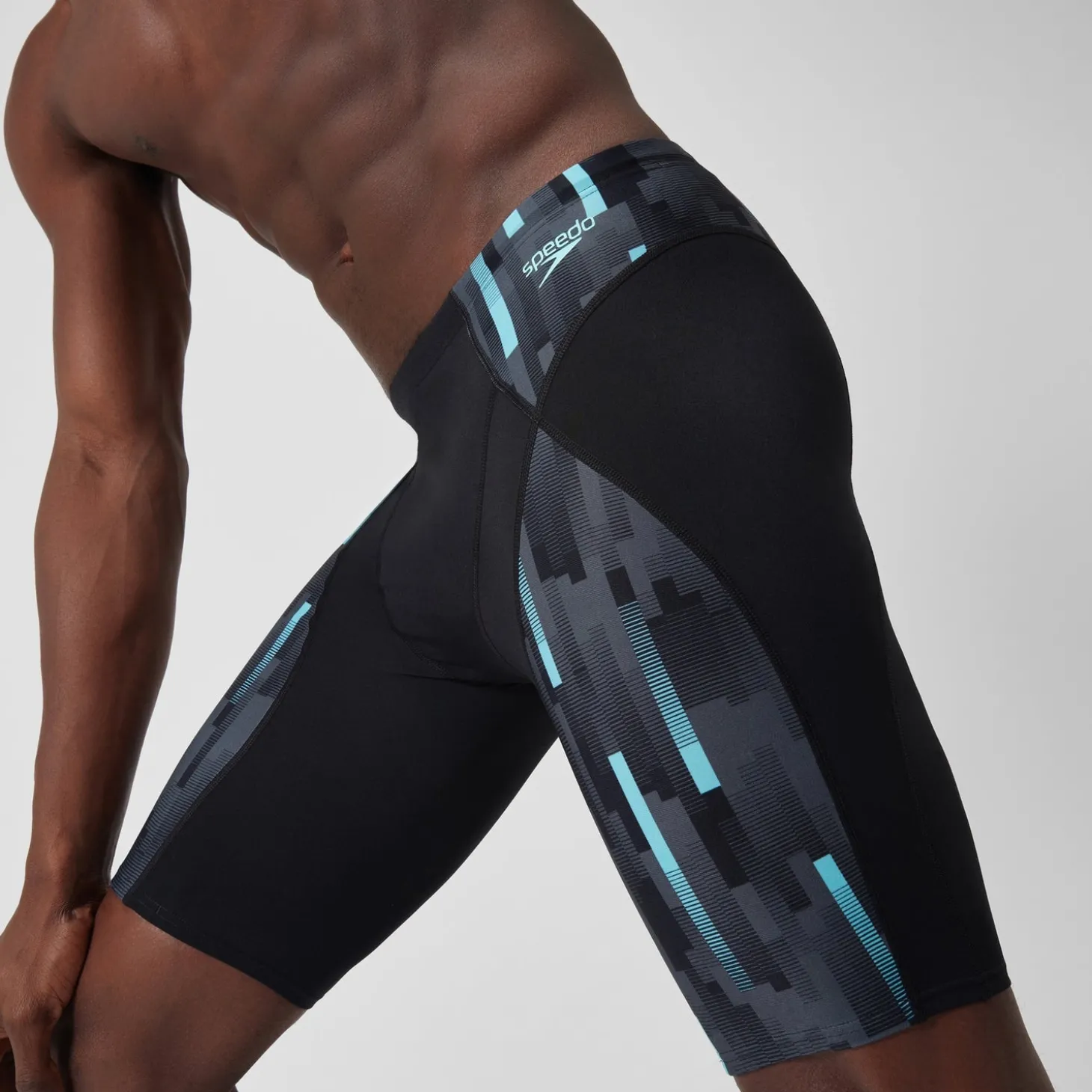 Online Jammer de compression Hommes END+ MAX pour Hommes Noir/Gris USA/Bleu marine Homme Shorts Longs