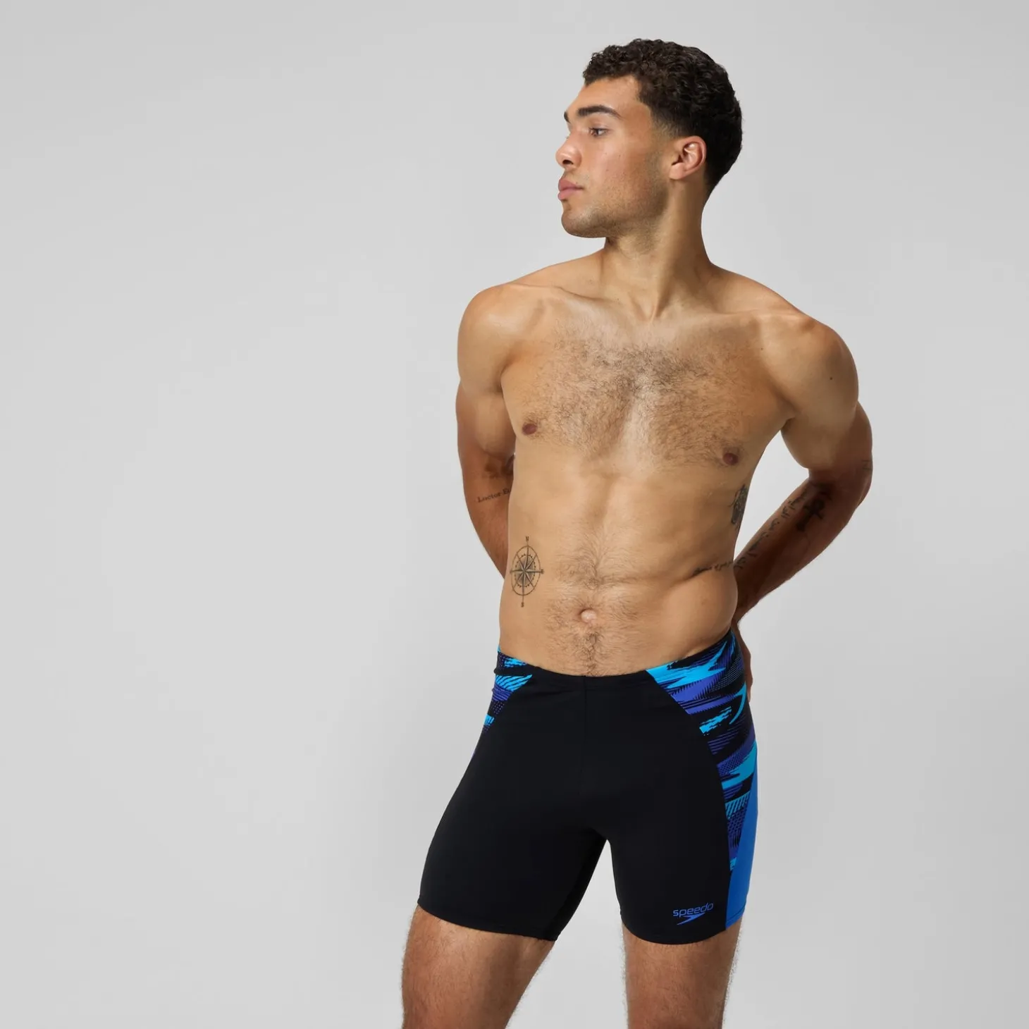 Cheap Jammer homme END+ MAX Splice noir/bleu Homme Shorts Longs