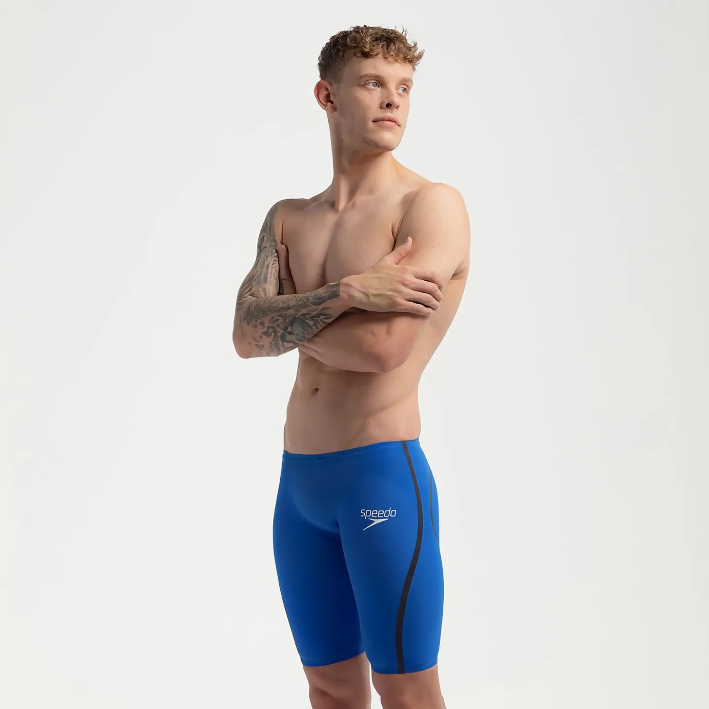 Best Sale Jammer Homme Fastskin LZR Pure Intent 2.0 Bleu/Irisé Homme Combinaisons Thriatlon & Eau Libre | Compétition