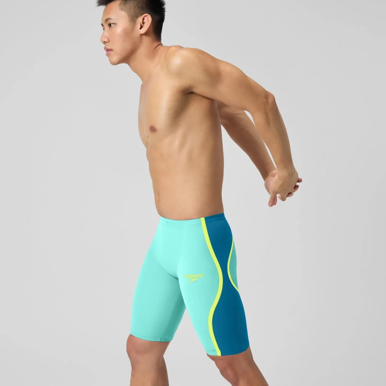 Outlet Jammer Homme Fastskin LZR Pure Intent taille haute 2.0 turquoise Homme Combinaisons Thriatlon & Eau Libre | Compétition