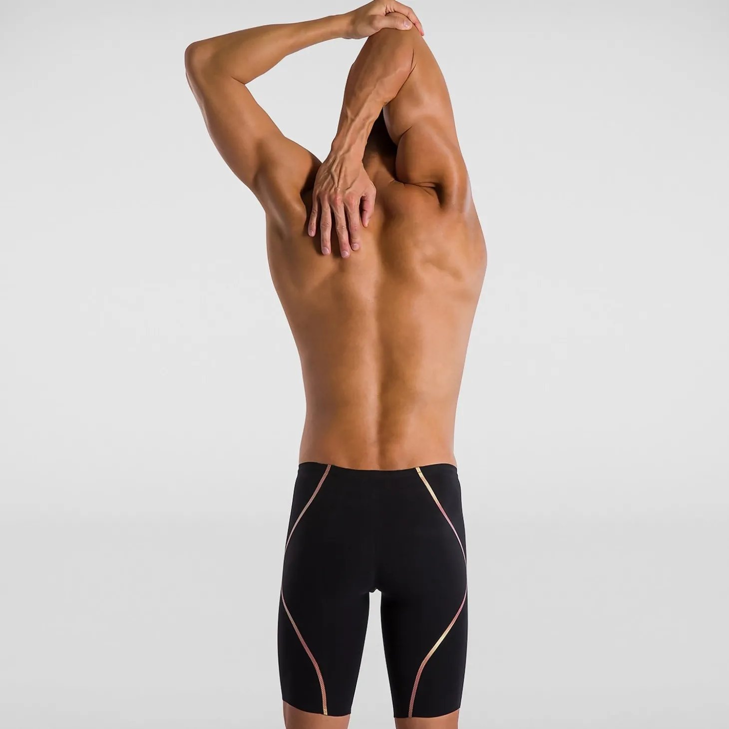 Shop Jammer Homme Fastskin LZR Pure intent taille haute noir/doré Homme Combinaisons Thriatlon & Eau Libre | Compétition