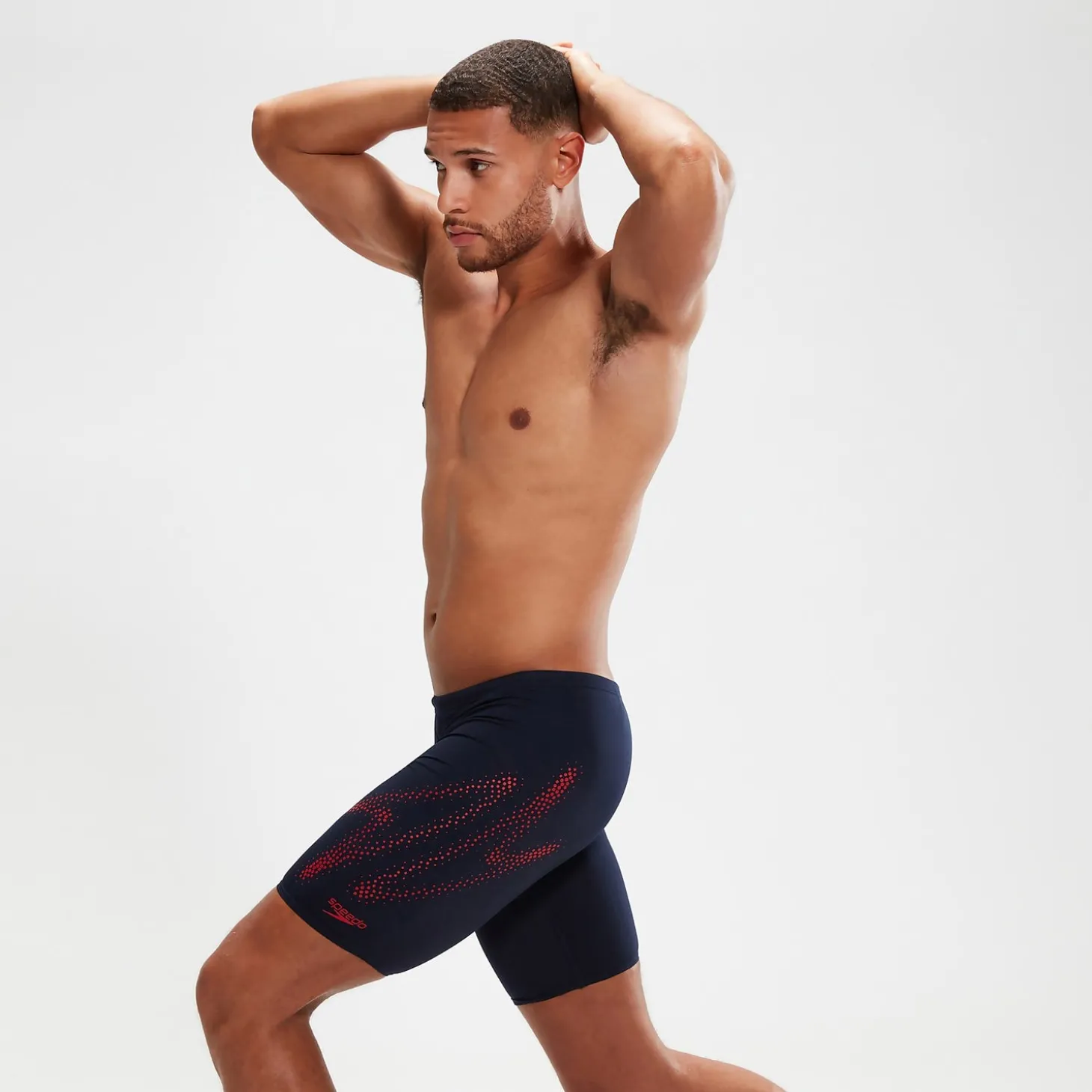 Online Jammer Homme HyperBoom Placement bleu marine/rouge Homme Shorts Longs