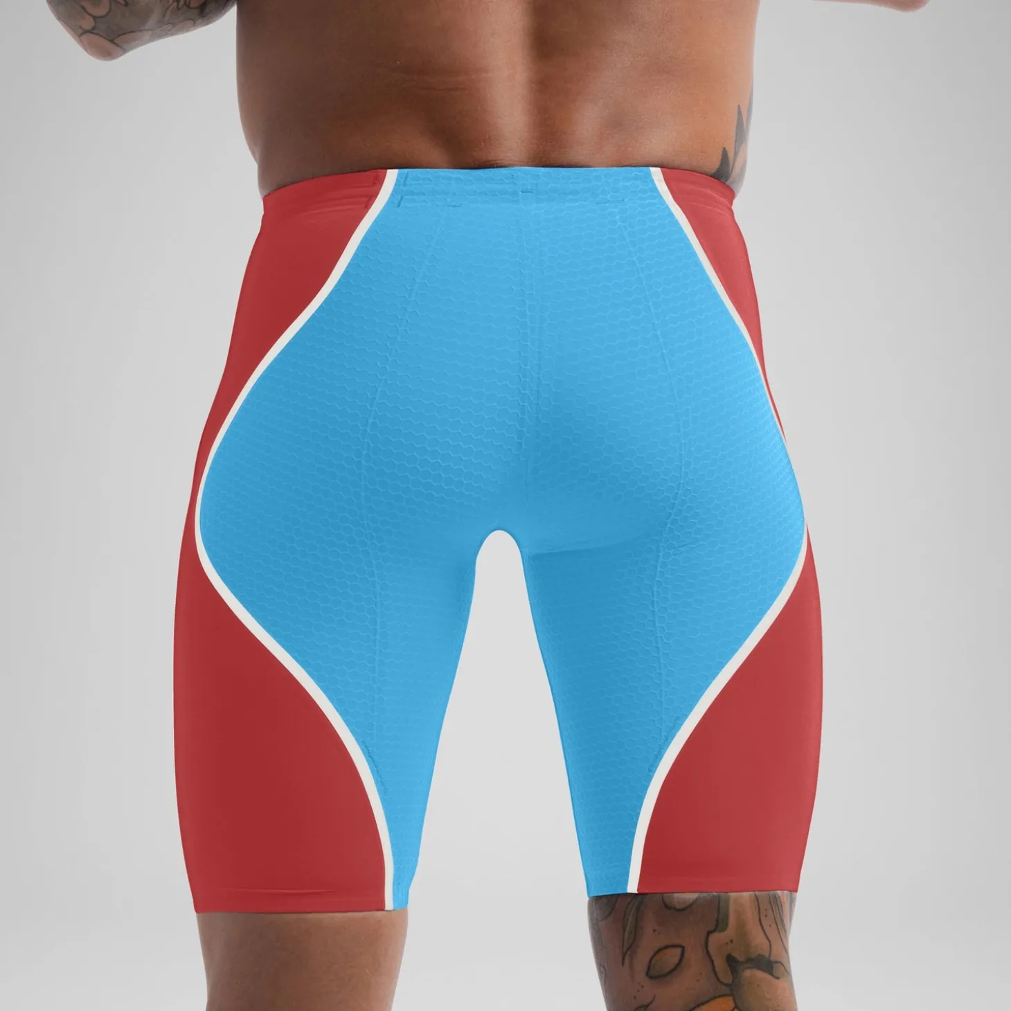 Cheap Jammer taille haute - Fastskin LZR Pure Intent 2.0 pour Hommes Bleu/Rouge Homme Combinaisons Thriatlon & Eau Libre | Compétition