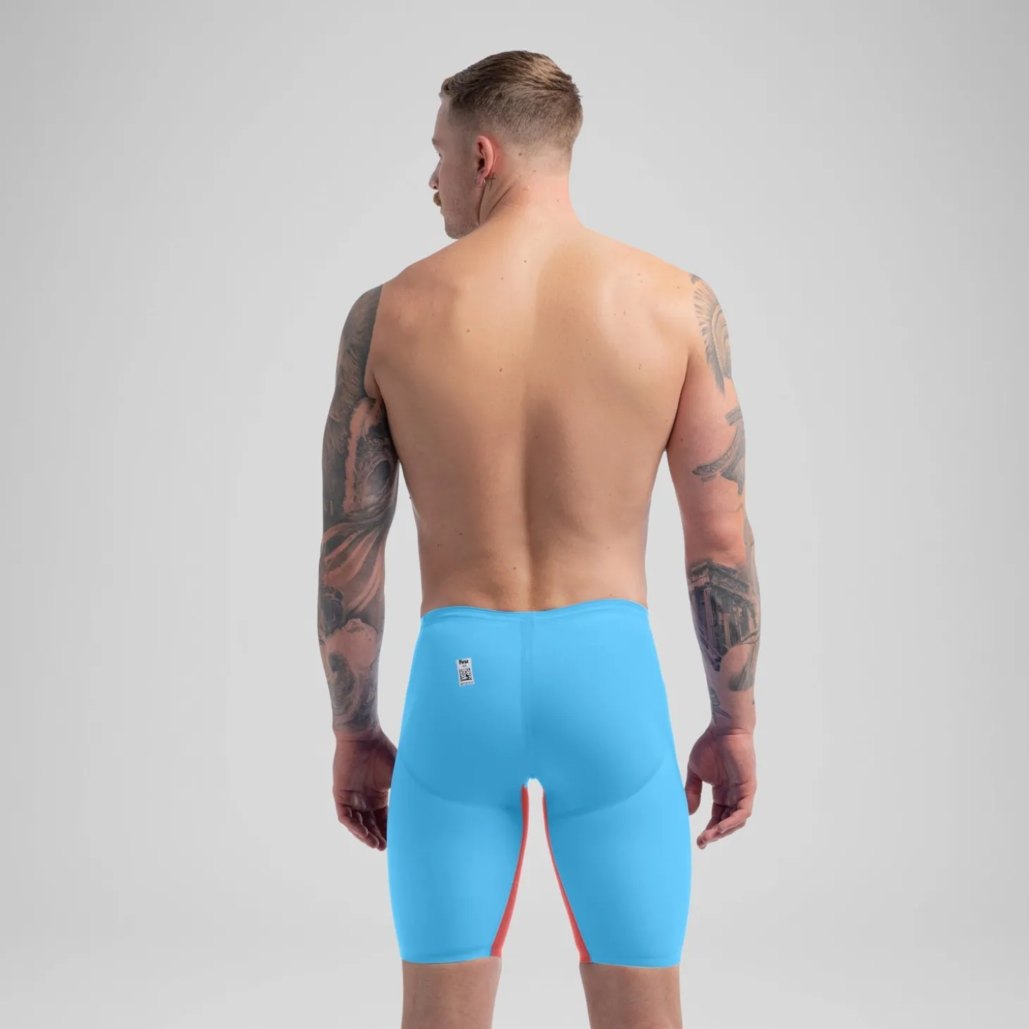 Best Jammer taille haute - Fastskin LZR Pure Valor 2.0 pour Hommes Bleu/Rouge Homme Combinaisons Thriatlon & Eau Libre | Compétition