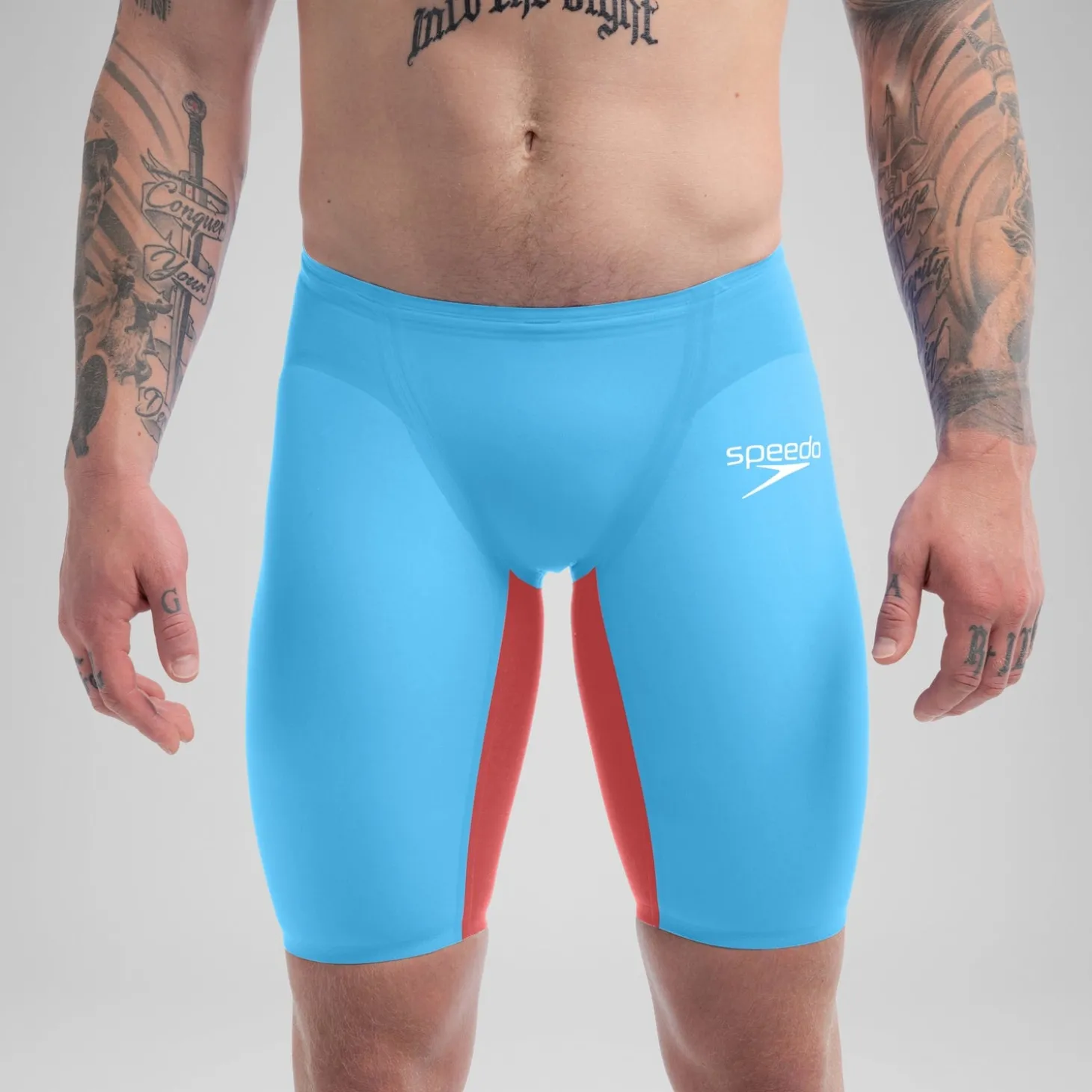 Best Jammer taille haute - Fastskin LZR Pure Valor 2.0 pour Hommes Bleu/Rouge Homme Combinaisons Thriatlon & Eau Libre | Compétition