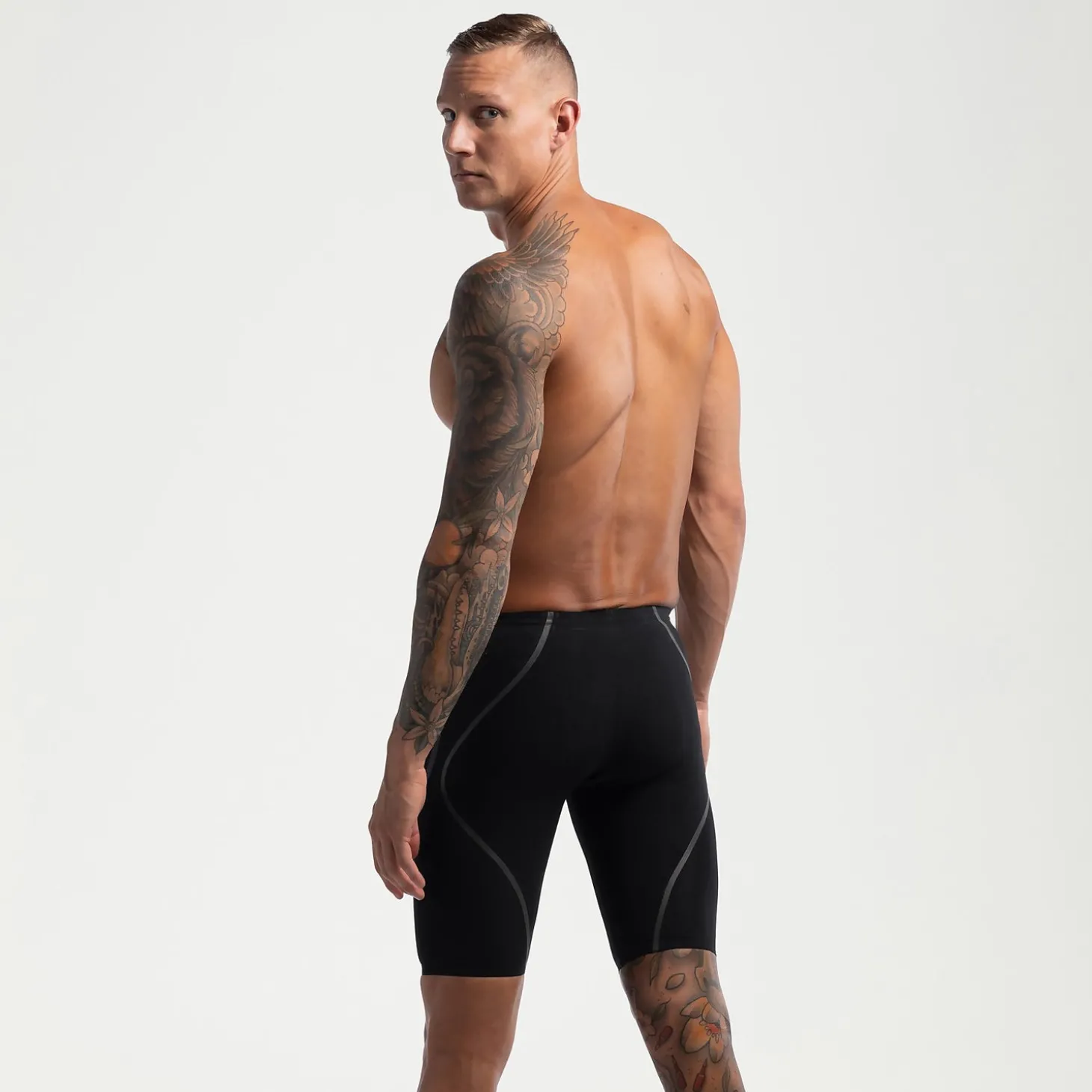New Jammer taille haute Homme Fastskin LZR Pure Intent 2.0 Backstroke Edition Noir/Irisé Homme Combinaisons Thriatlon & Eau Libre | Compétition