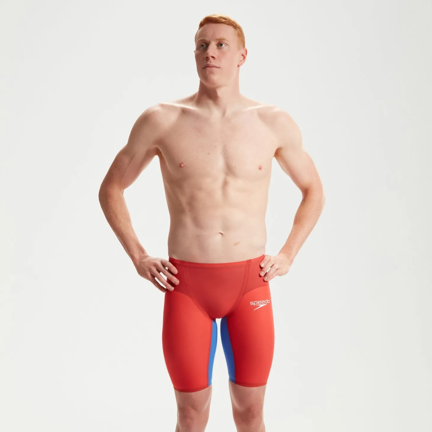 Cheap Jammer taille haute Homme Fastskin LZR Pure Valor 2.0 Rouge/Bleu Homme Combinaisons Thriatlon & Eau Libre | Compétition