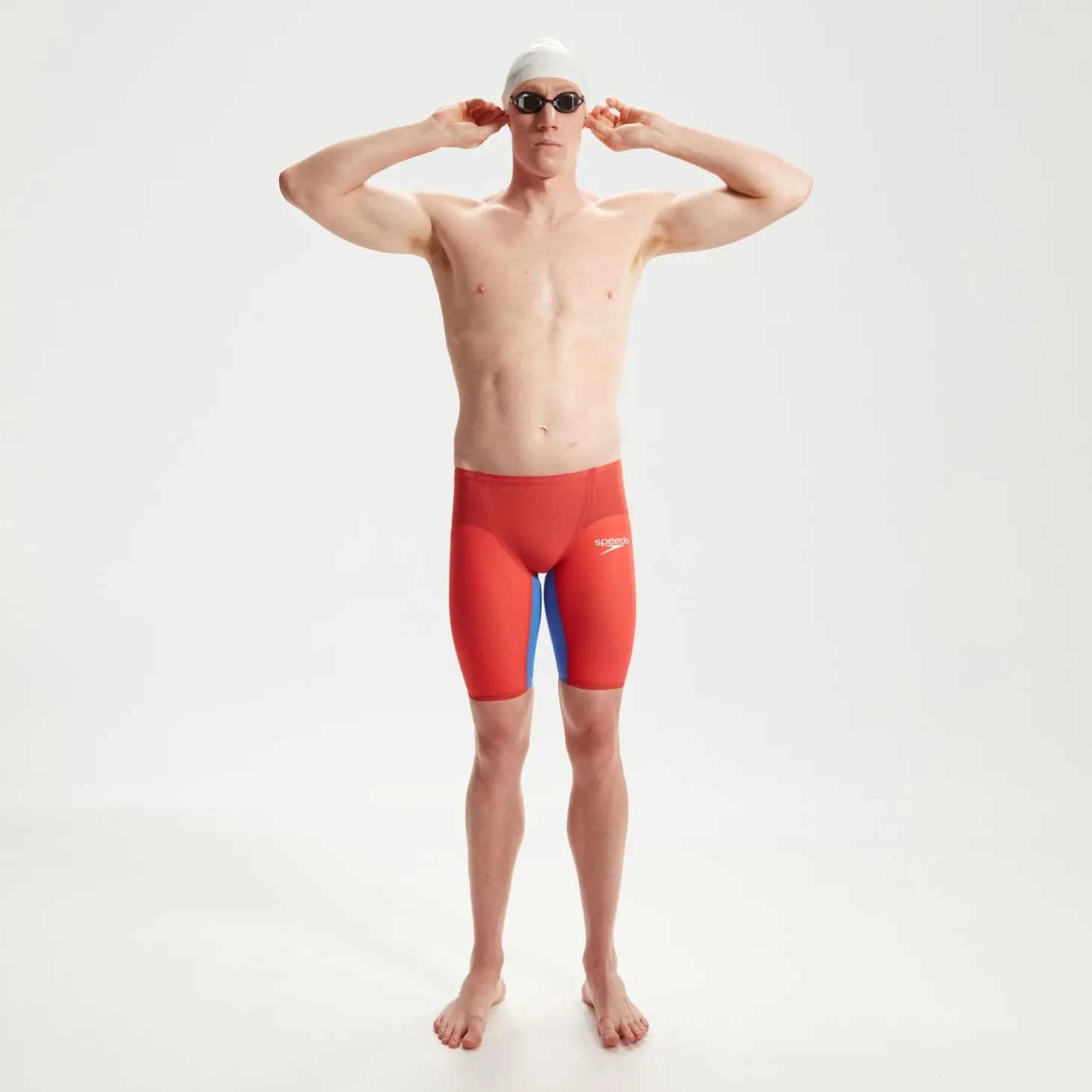 Cheap Jammer taille haute Homme Fastskin LZR Pure Valor 2.0 Rouge/Bleu Homme Combinaisons Thriatlon & Eau Libre | Compétition