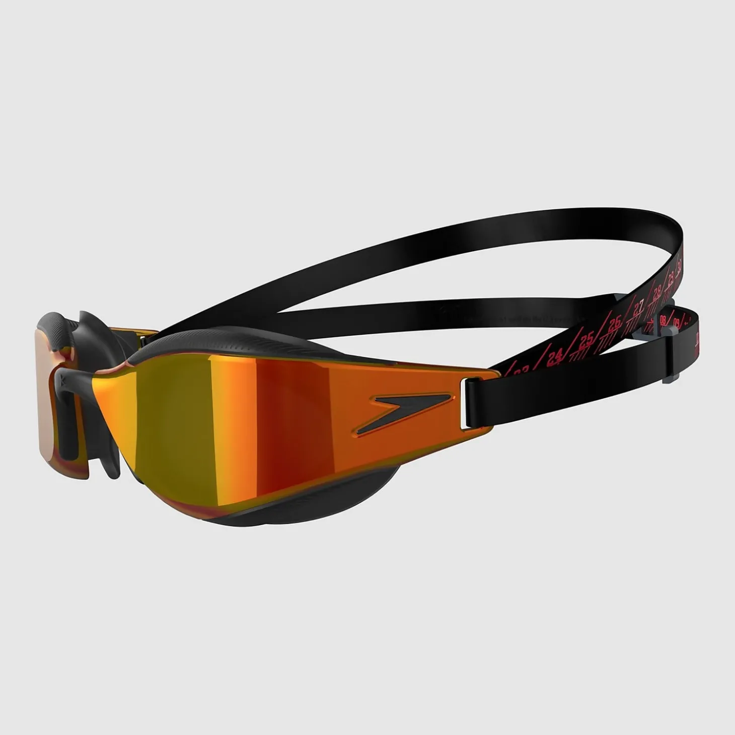 Discount Lunettes de natation Adulte Fastskin Hyper Elite Miroir Noires Femme Compétition | Compétition