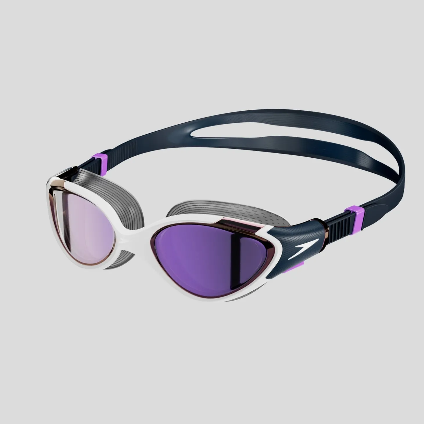 Sale Lunettes de natation Biofuse 2.0 Femme effet miroir bleu/violet Femme Femmes | Fitness