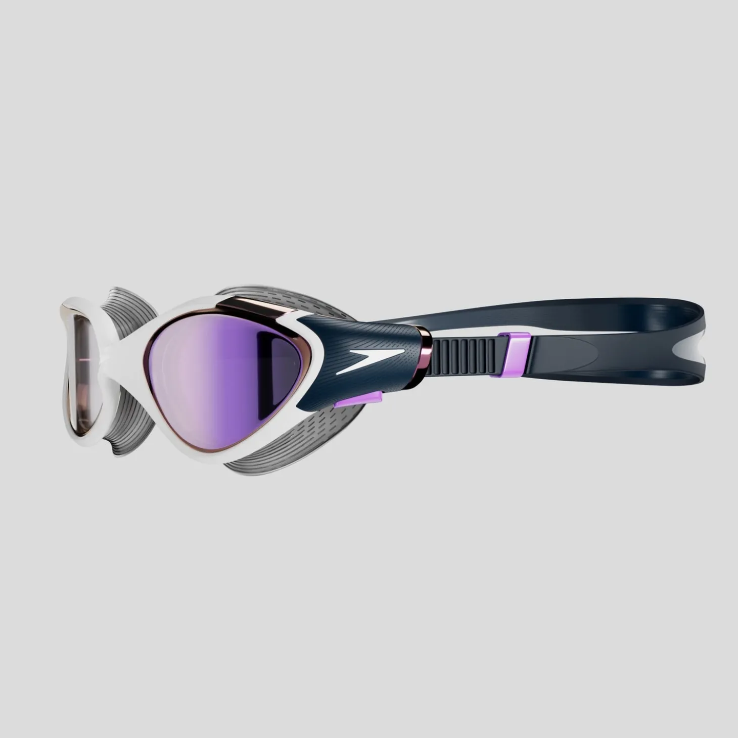 Sale Lunettes de natation Biofuse 2.0 Femme effet miroir bleu/violet Femme Femmes | Fitness