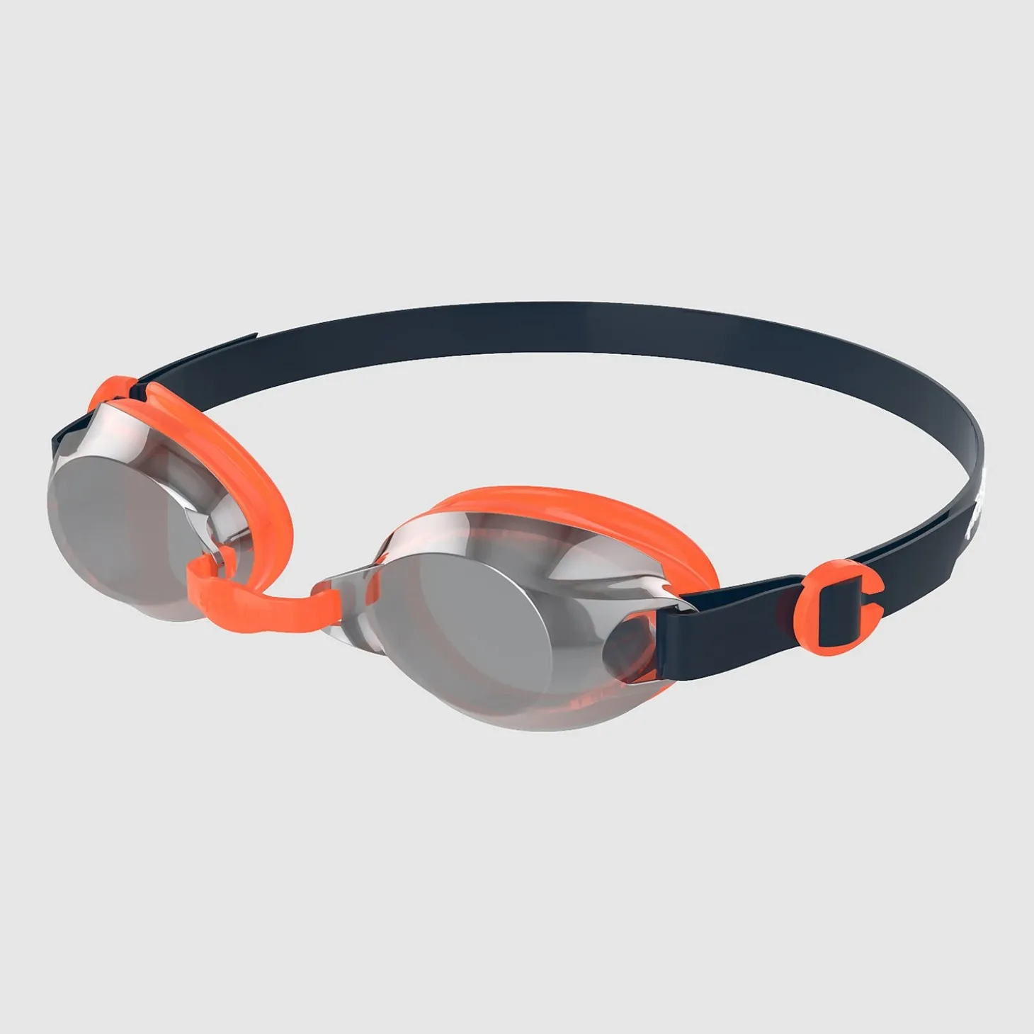 Cheap Lunettes de natation Junior Jet effet miroir bleu marine/orange Enfant Lunettes Enfants | Enfants