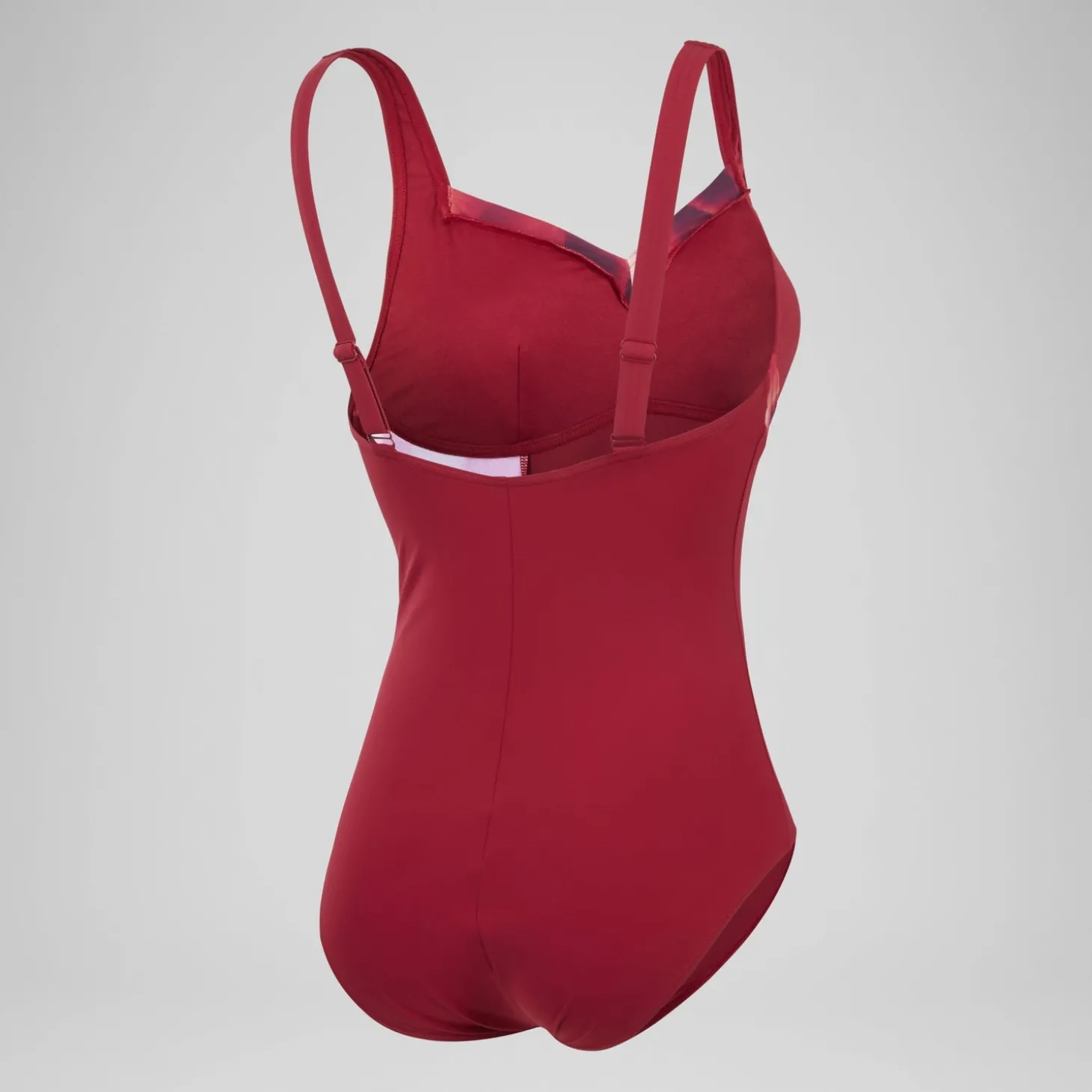Online Maillot de bain 1 pièce à imprimé Shaping LunaElustre pour Femmes Rouge/Violet Femme Maillots Galbant