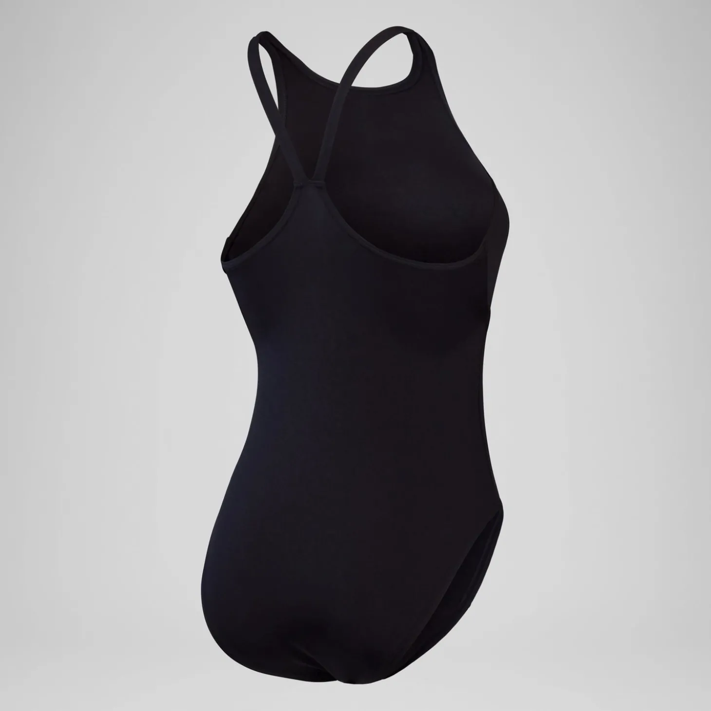 New Maillot de bain avec dos en V End+ pour Femmes Noir Femme Maillots 1 Pièce