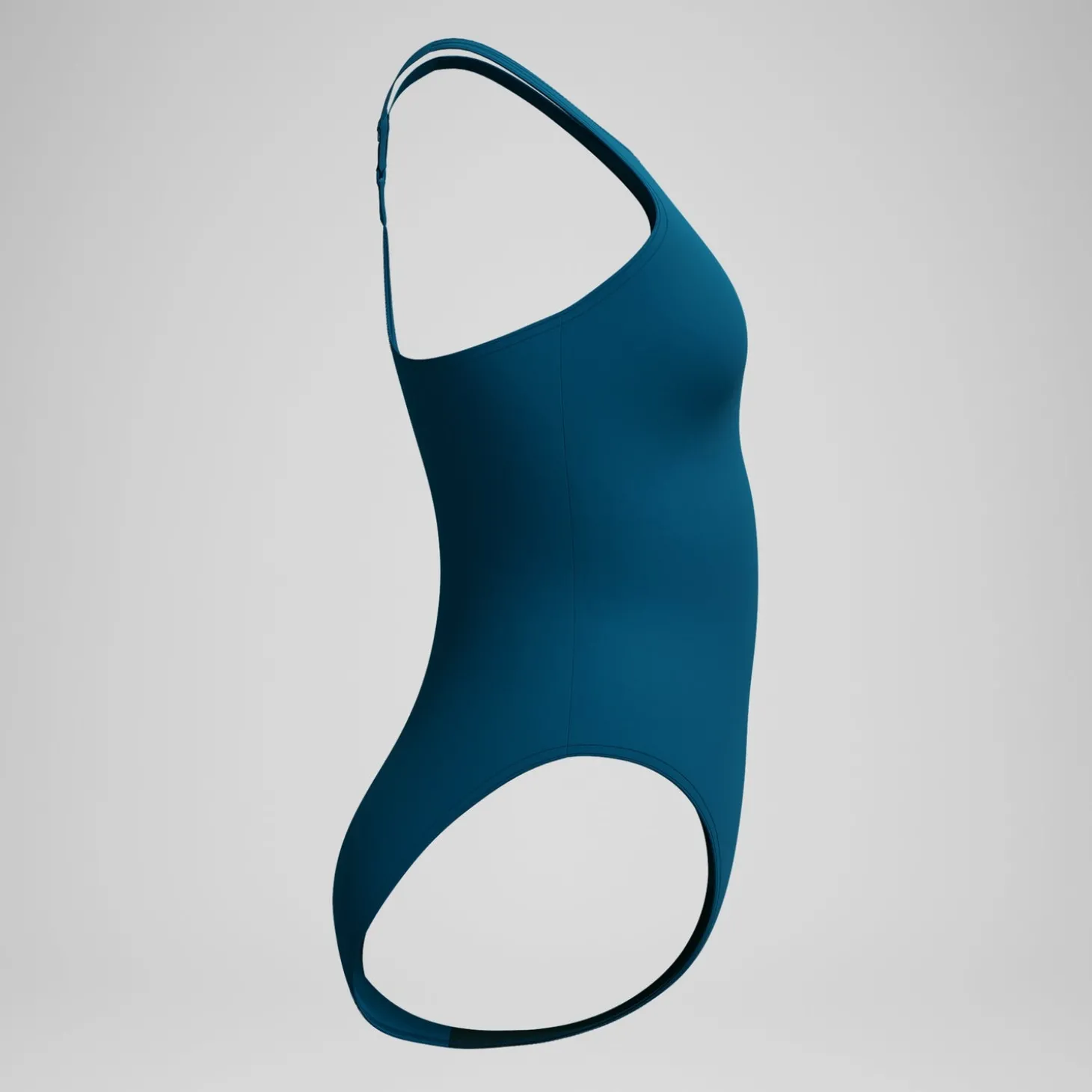 New Maillot de bain Femme dos en V Endurance+ Longer Body sarcelle foncé Femme Maillots 1 Pièce
