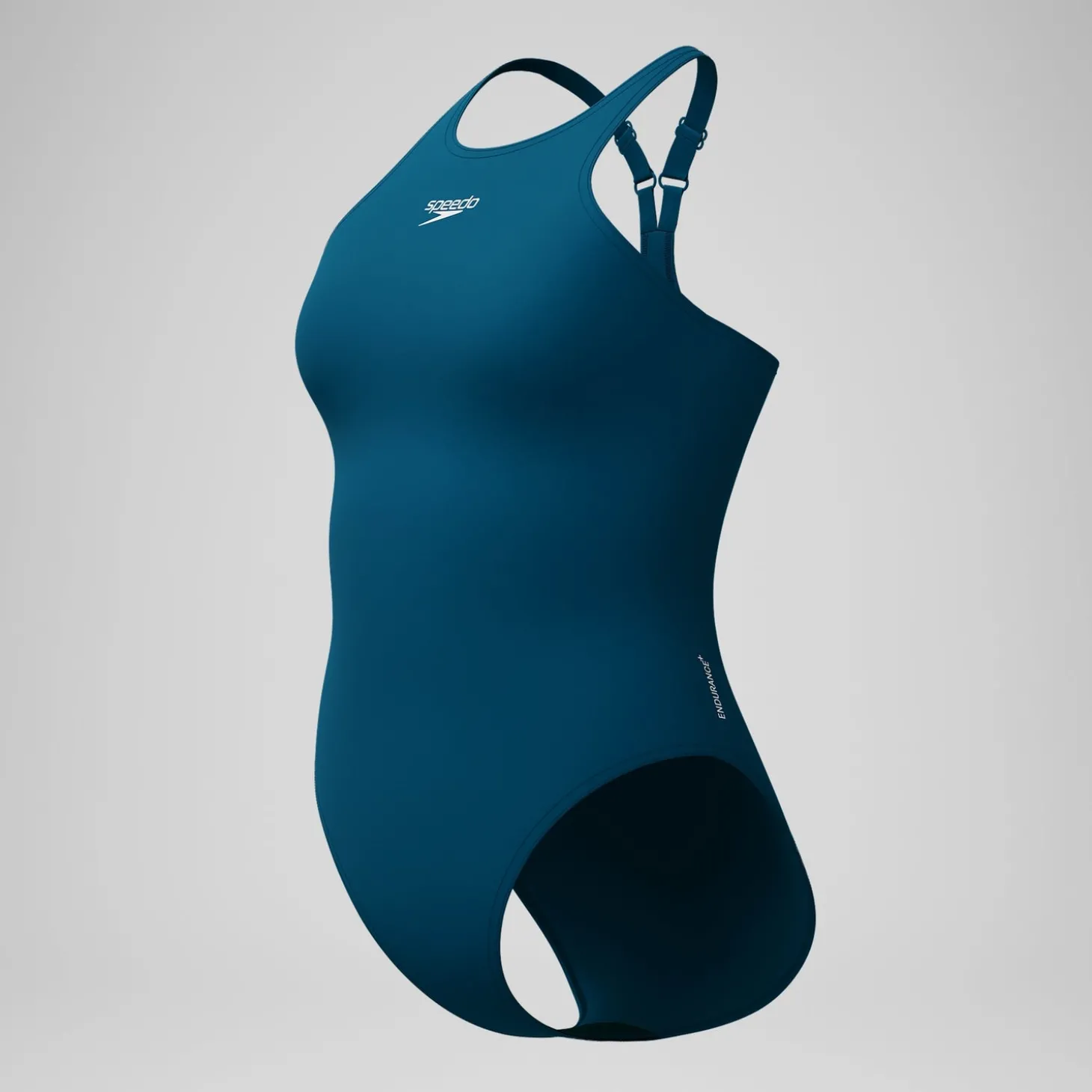 New Maillot de bain Femme dos en V Endurance+ Longer Body sarcelle foncé Femme Maillots 1 Pièce
