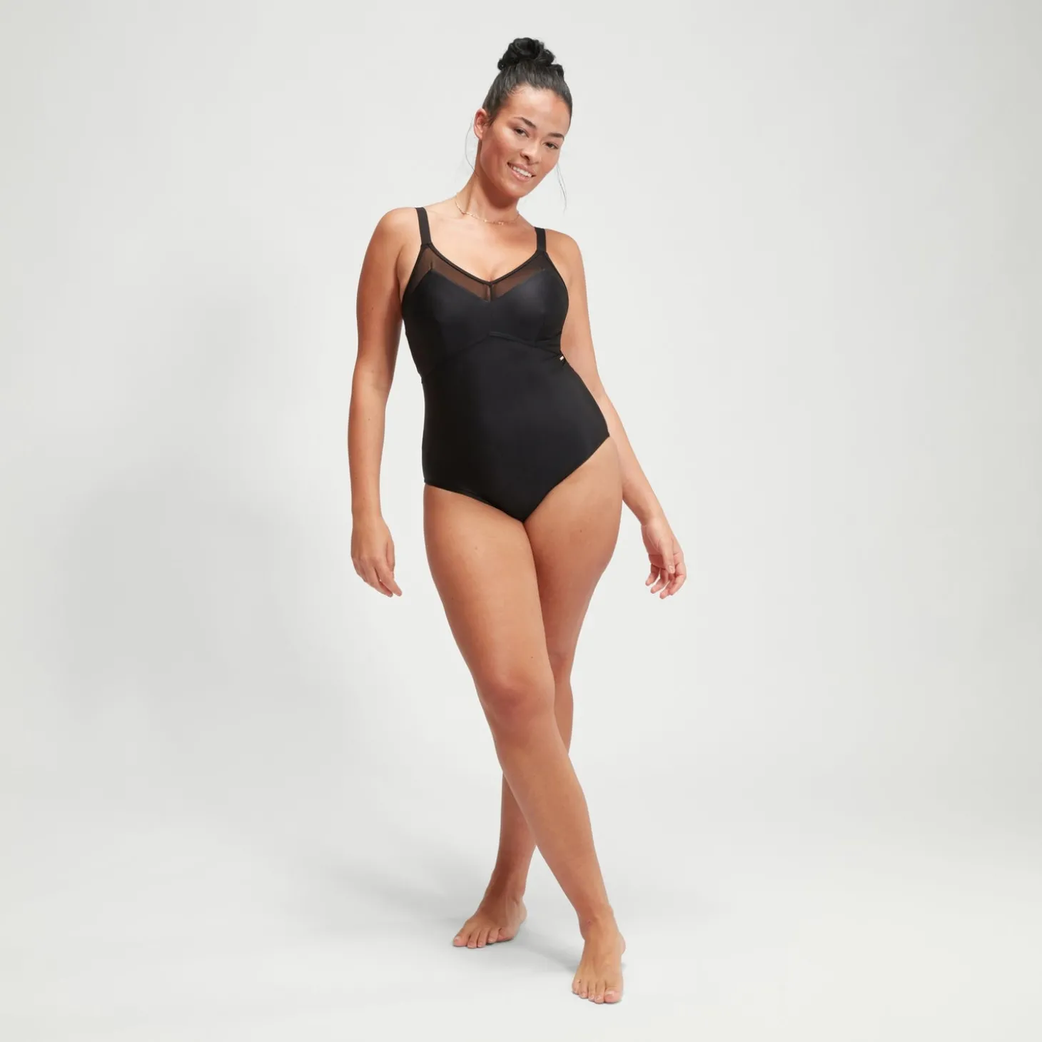 Shop Maillot de bain Femme effet galbant détails en maille Asymmetric Femme Maillots 1 Pièce | Maillots Galbant