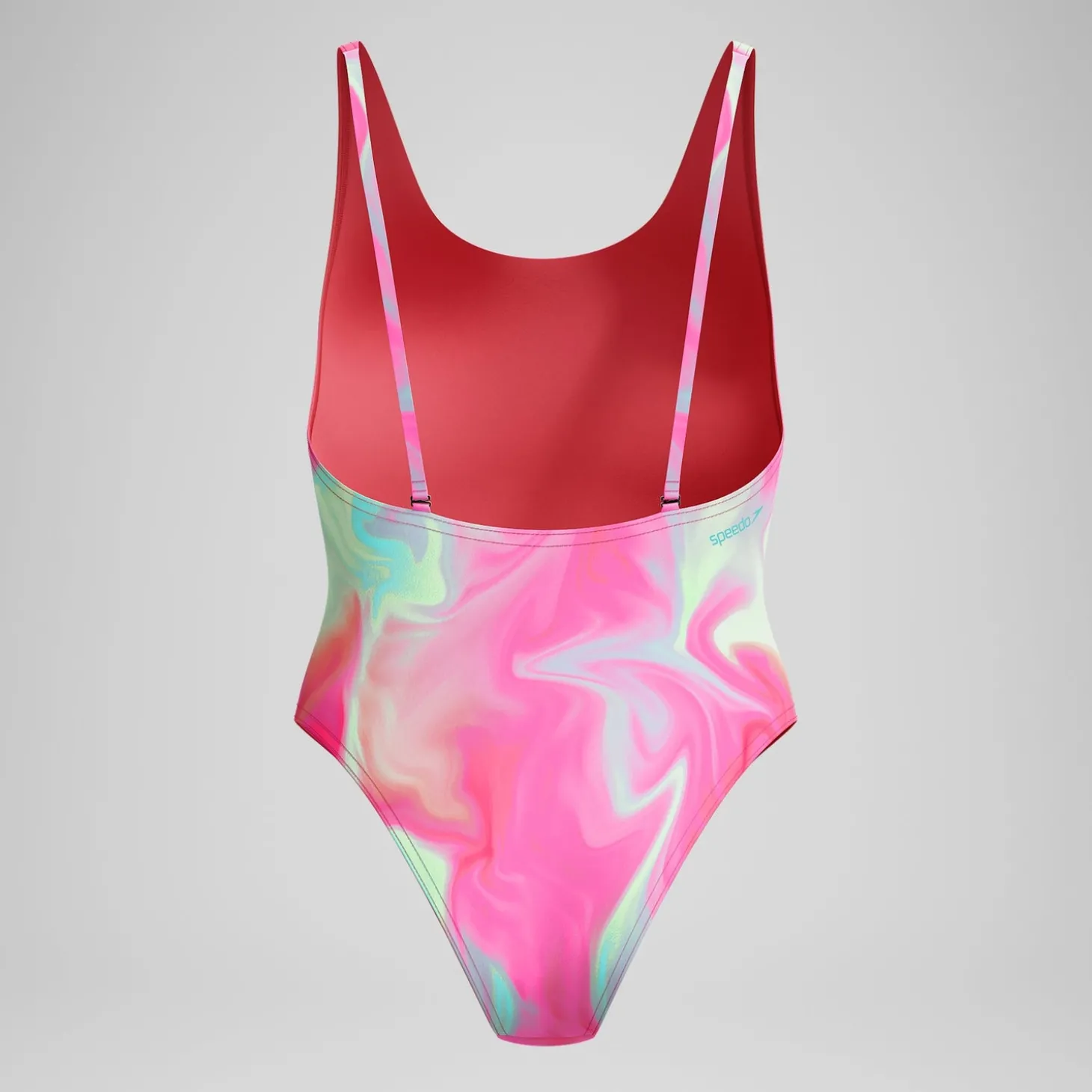 Flash Sale Maillot de bain Femme FLU3NTE convertible imprimé rose/corail Femme Maillots 1 Pièce