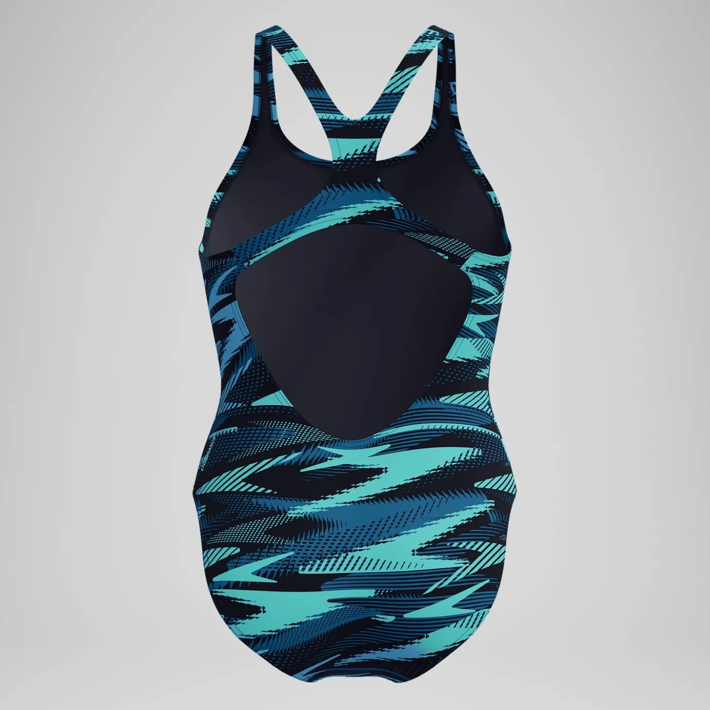 Clearance Maillot de bain Femme HyperBoom Allover Medalist sarcelle foncé/vert Femme Maillots 1 Pièce